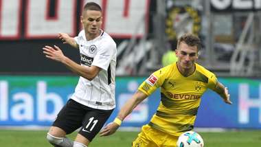 Mijat Gacinovic Eintracht Frankfurt Maximilian Philipp Borussia Dortmund 2017