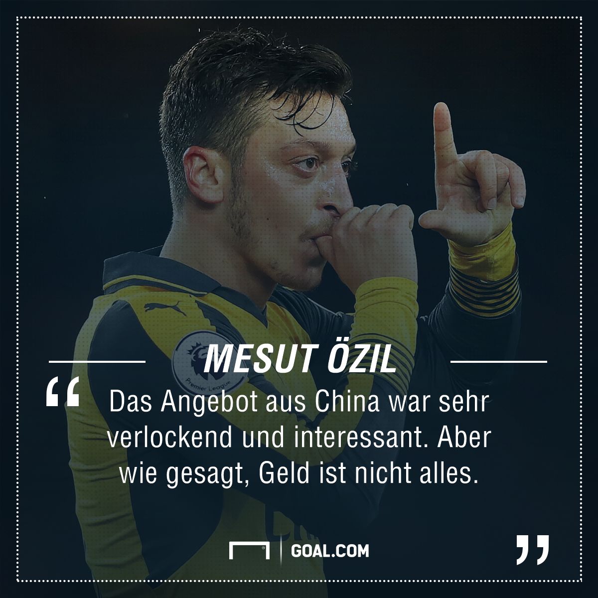 GFX Quote Mesut Ozil German