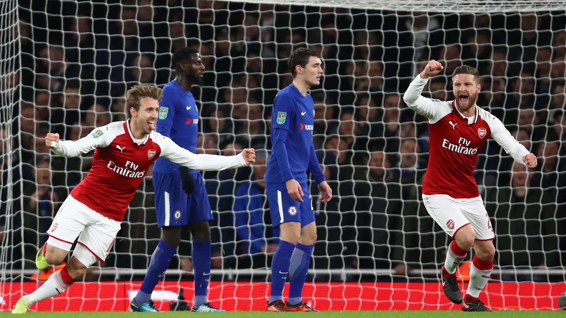 Nacho Monreal Arsenal Chelsea