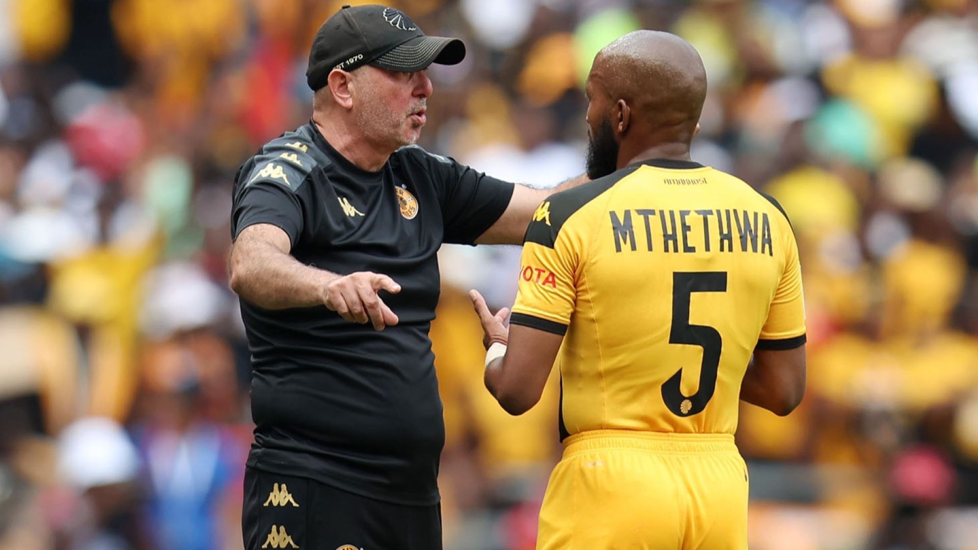 Nasreddine Nabi and Sibongiseni Mthethwa, Kaizer Chiefs