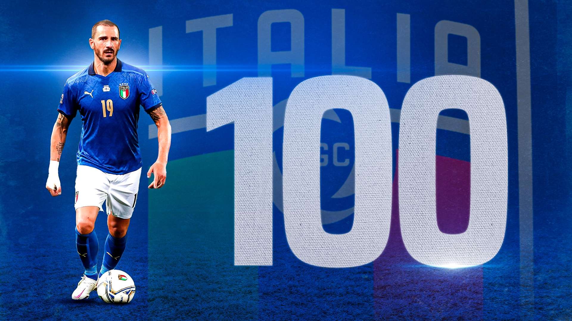 GFX Bonucci 100 presenze