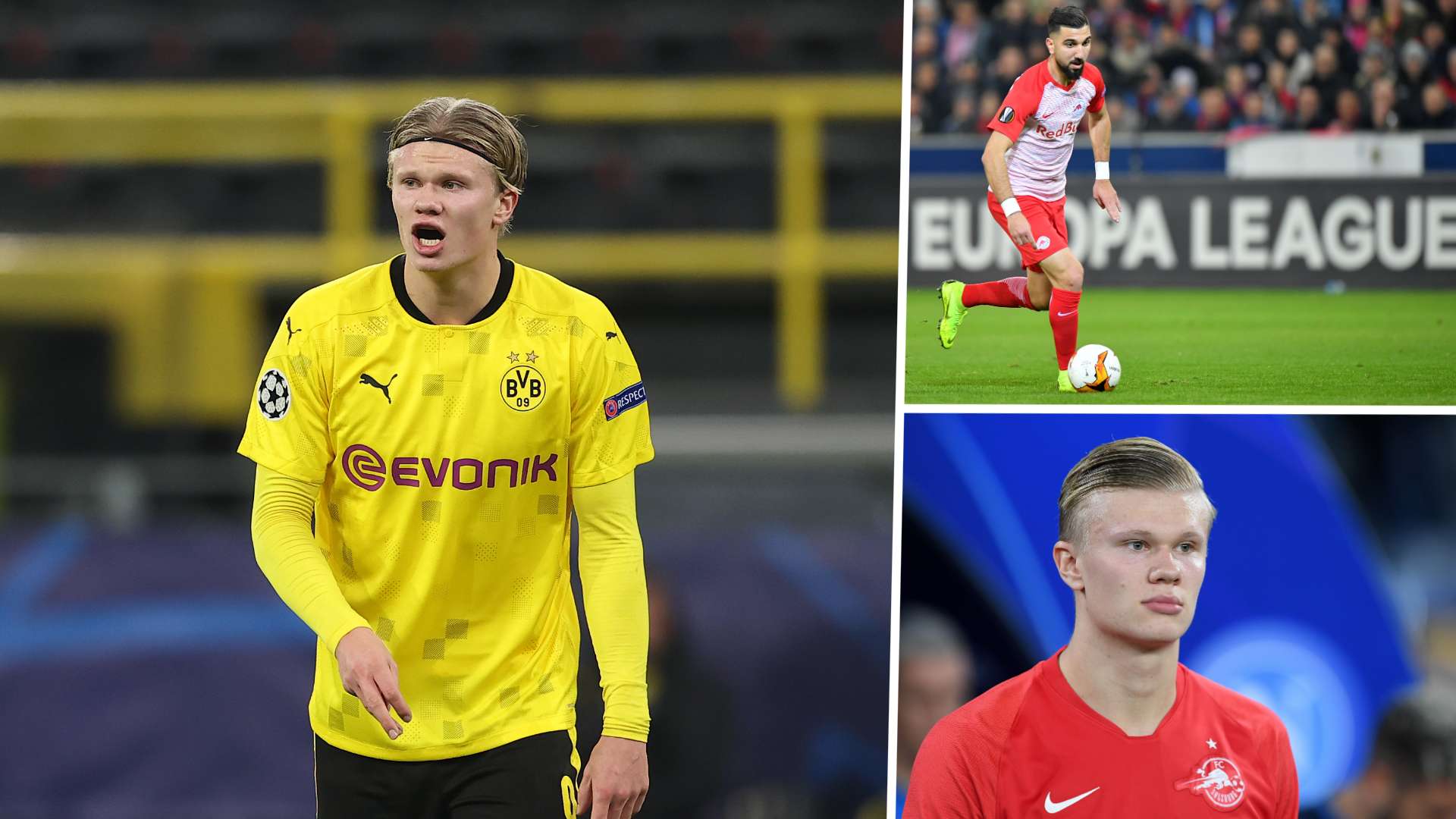 Haaland Dabbur Salzburgo Borussia Dortmund