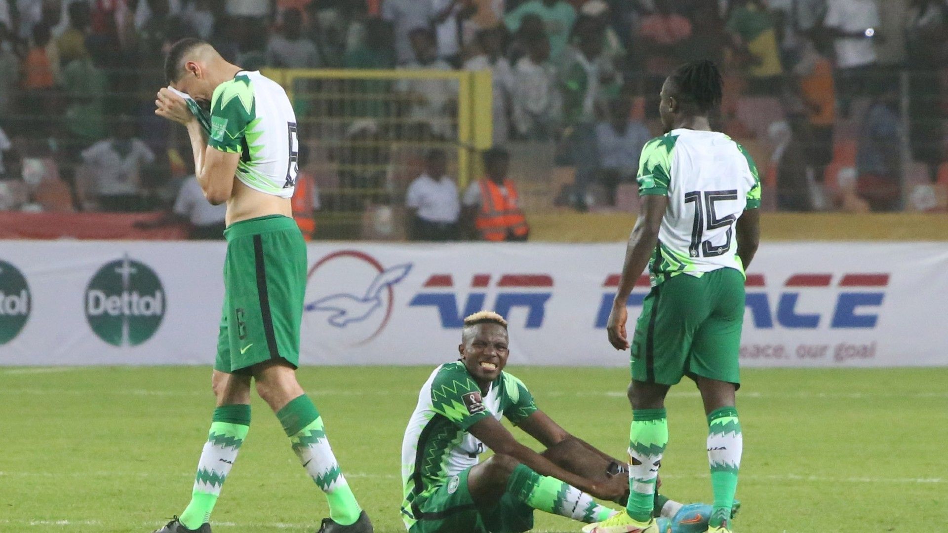 Leon Balogun, Victor Osimhen, Moses Simon - Nigeria