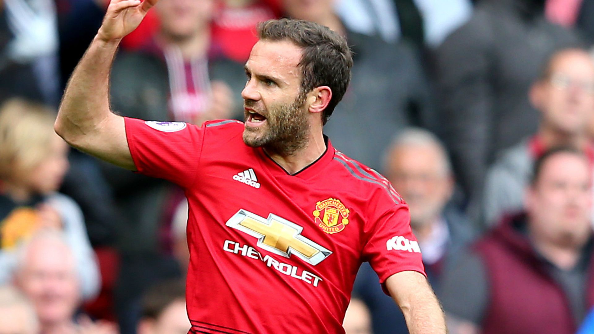 Juan Mata Manchester United 2018-19