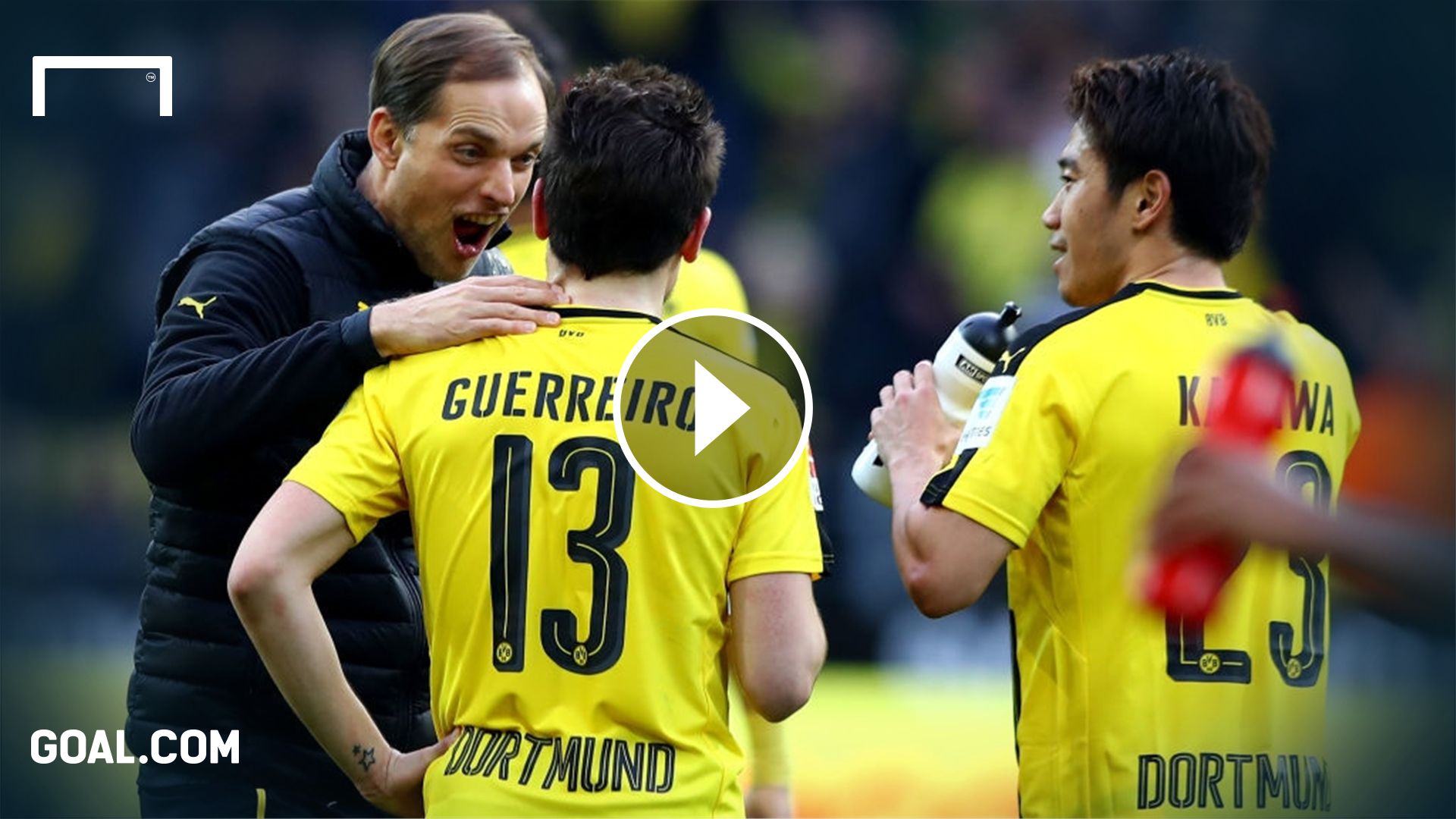 GFX Thomas Tuchel Raphael Guerreiro Borussia Dortmund