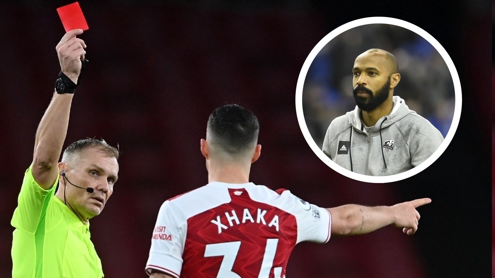 Granit Xhaka & Thierry Henry