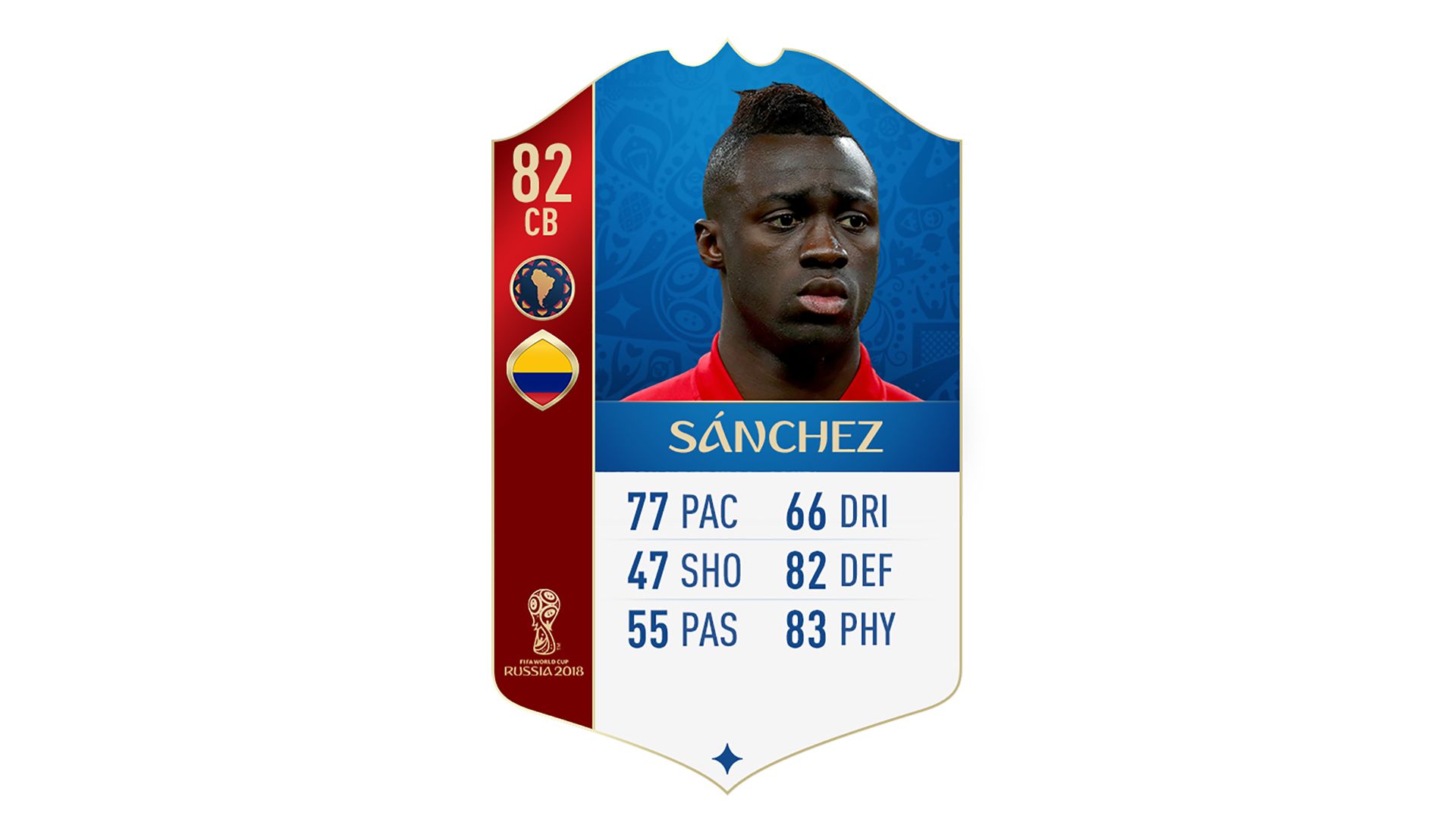 FIFA 18 World Cup CONMEBOL Ratings Sanchez