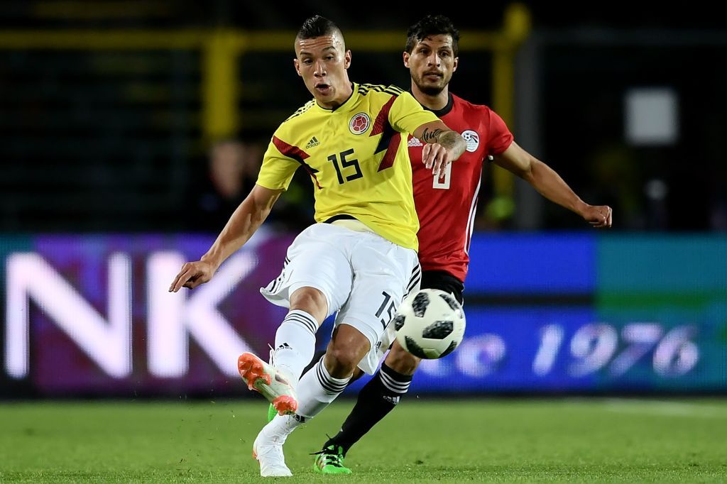 Mateus Uribe Colombia vs Egipto 01062018