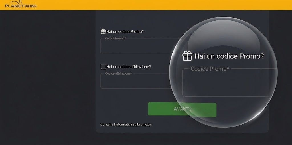  codice promo planetwin365