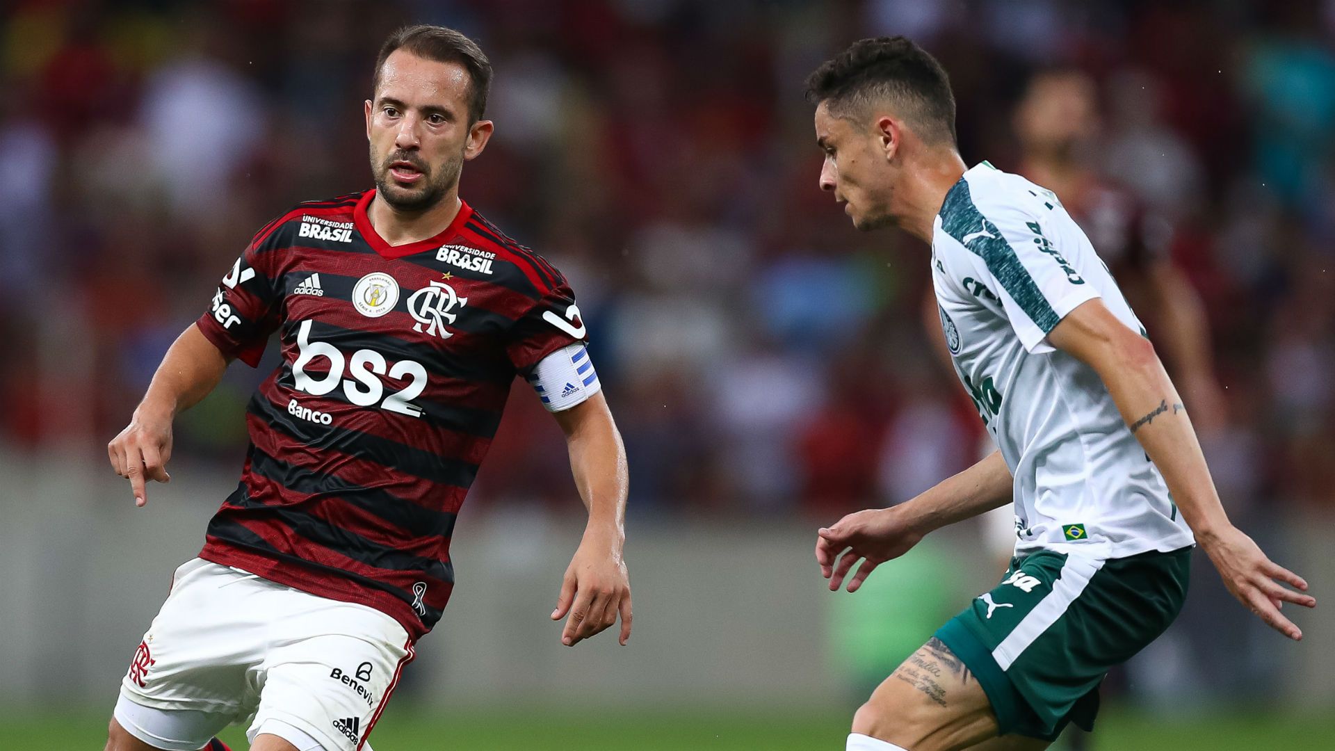 Everton Ribeiro Flamengo Palmeiras Brasileirão 01 09 2019