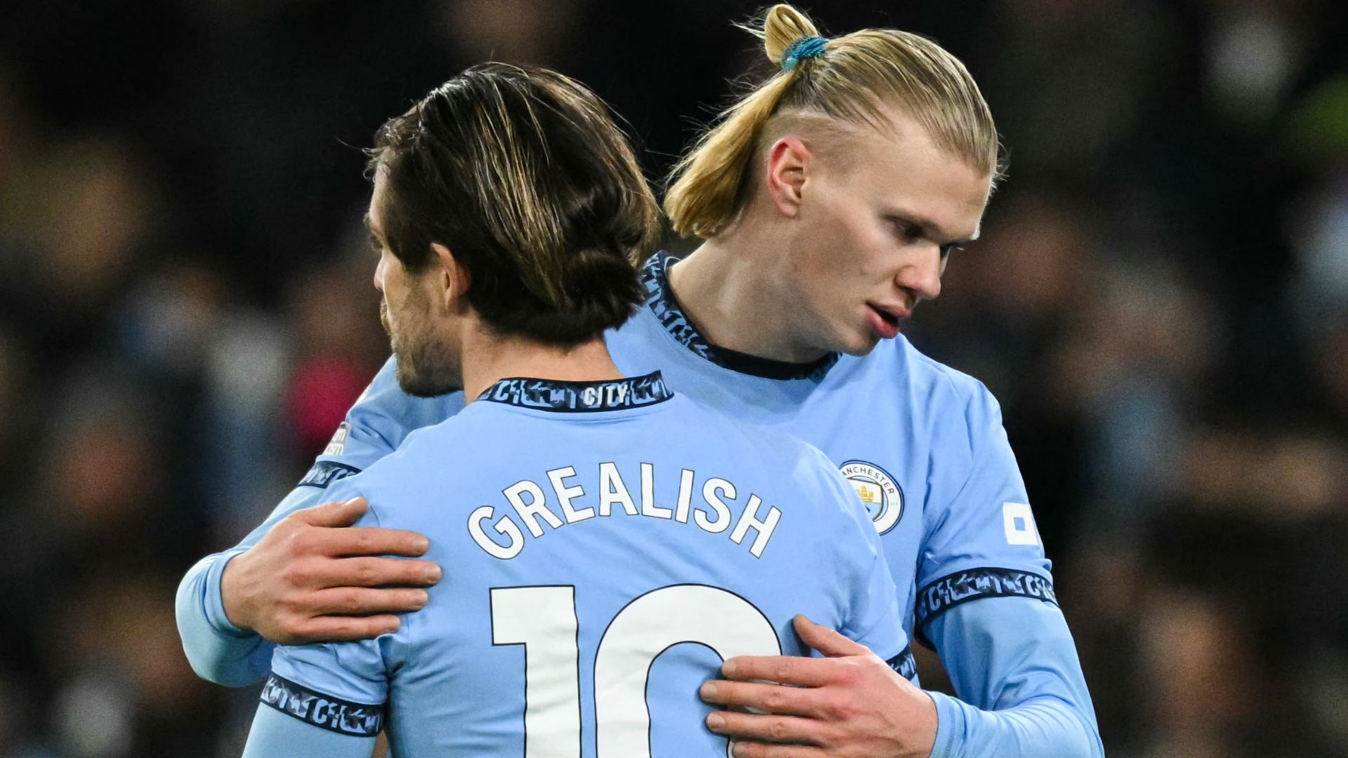 Jack Grealish Erling Haaland Manchester City 2024-25