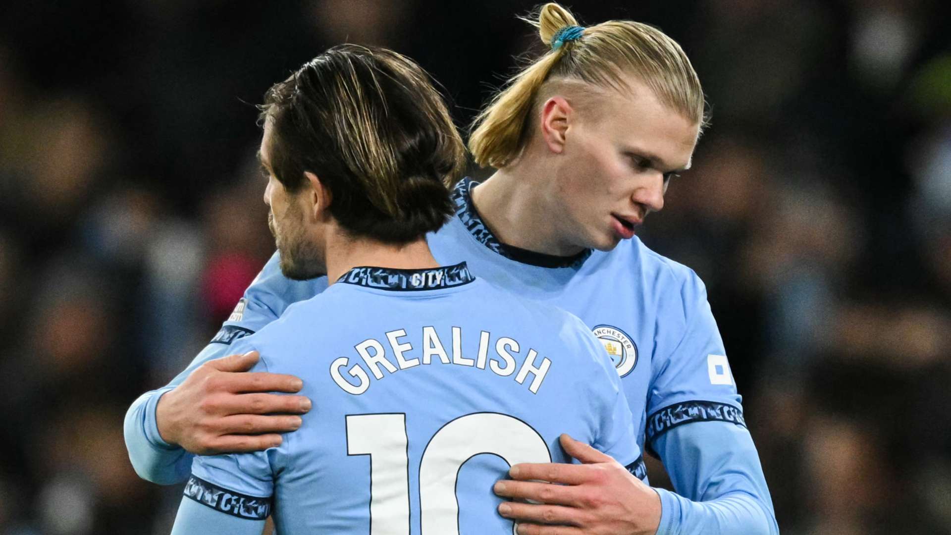 Jack Grealish Erling Haaland Manchester City 2024-25