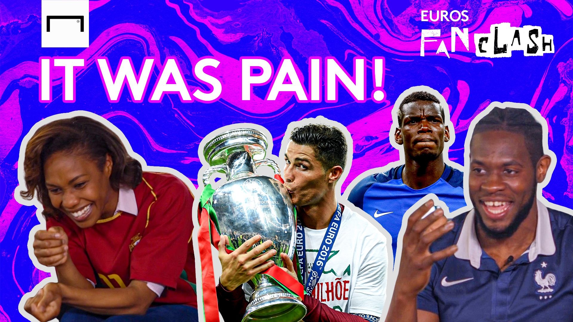 Euro 2020 fan clash It was pain Portugal France Euro 2016 final video