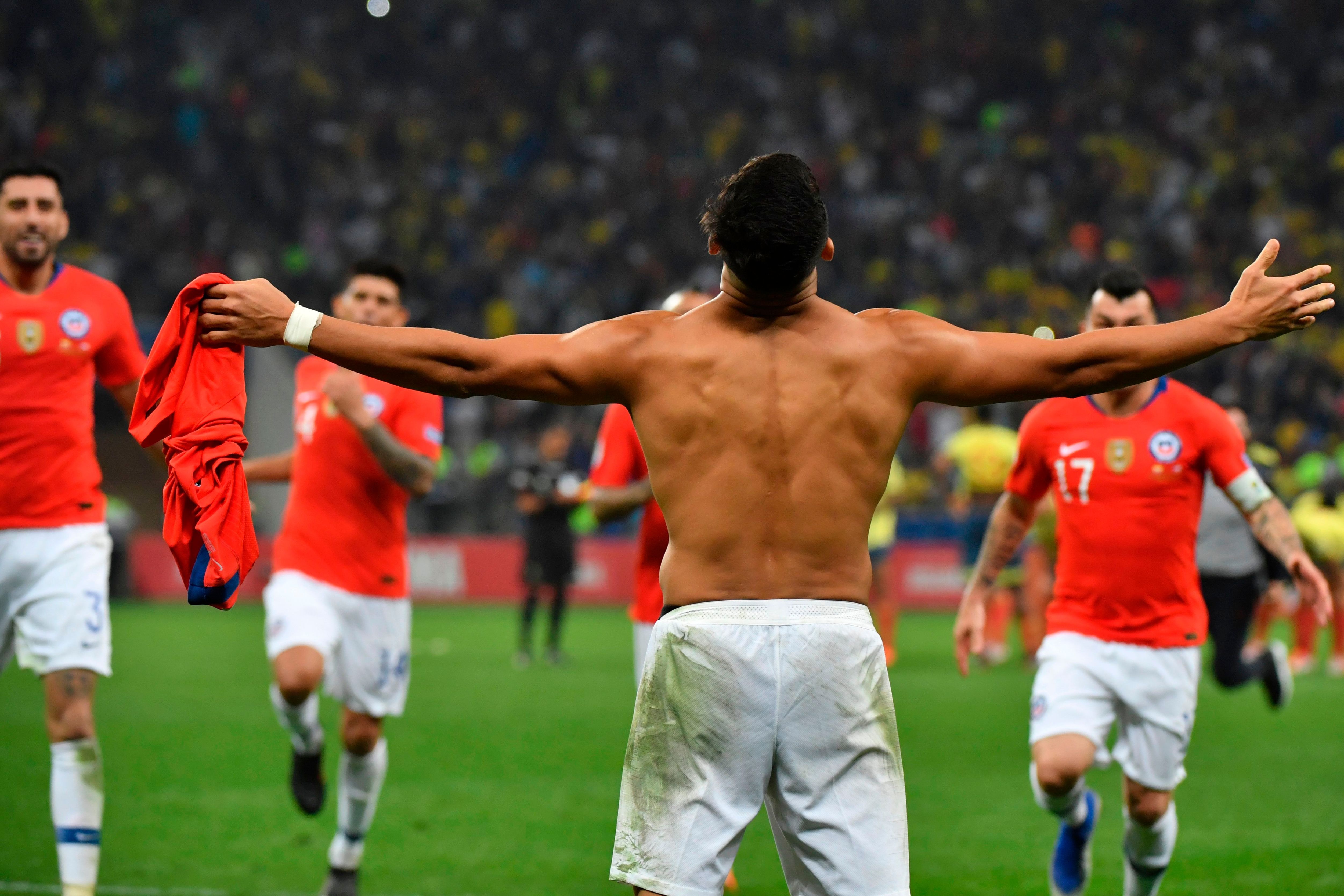 Alexis Sánchez gol Colombia - Chile Copa América 2019