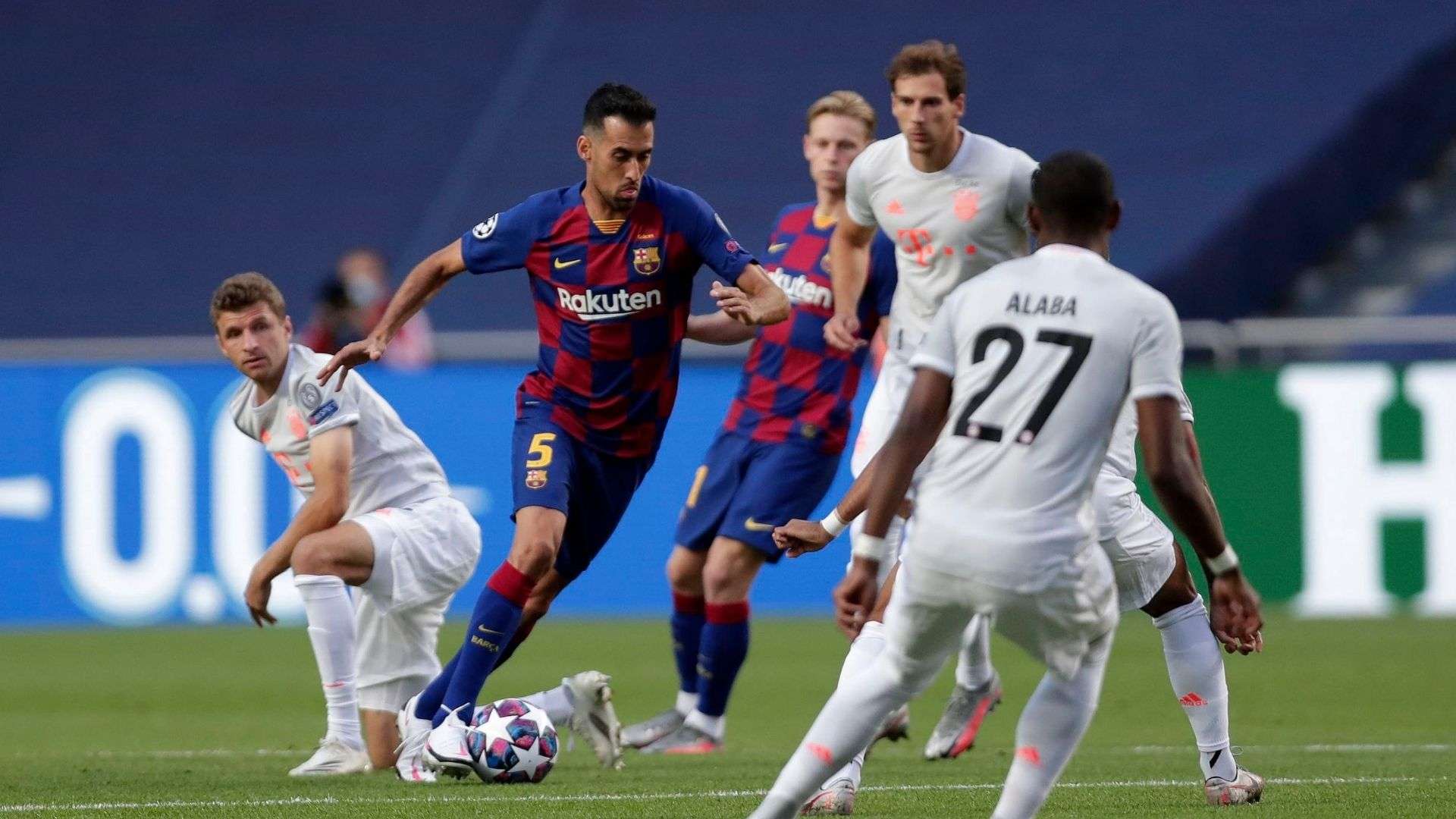 Busquets Barcelona Bayern UCL