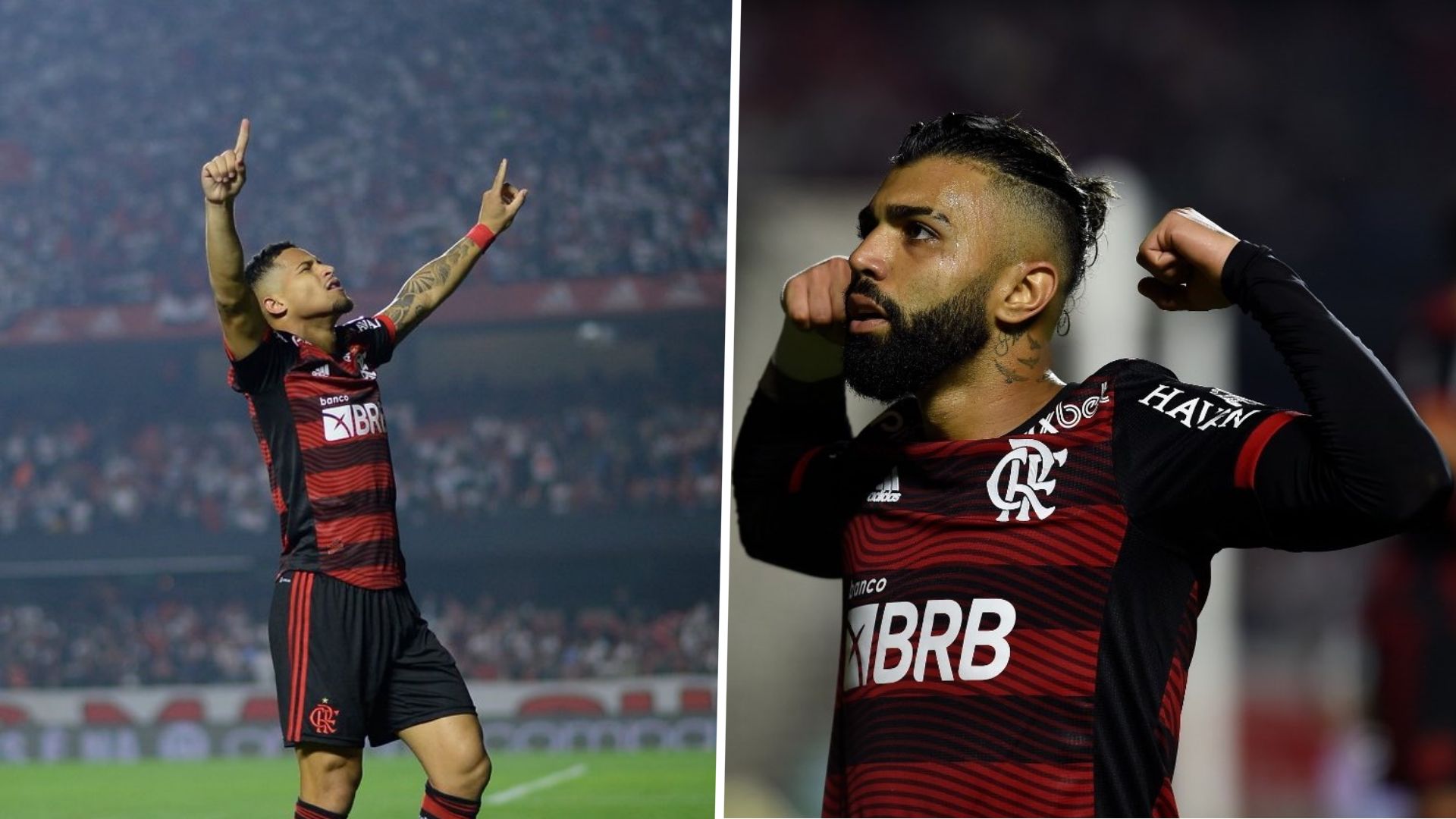 Joao Gomes Gabigol Flamengo Sao Paulo 240822