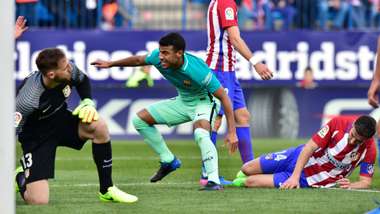 RAFINHA ALCANTARA ATLETICO MADRID BARCELONA LALIGA 02262017