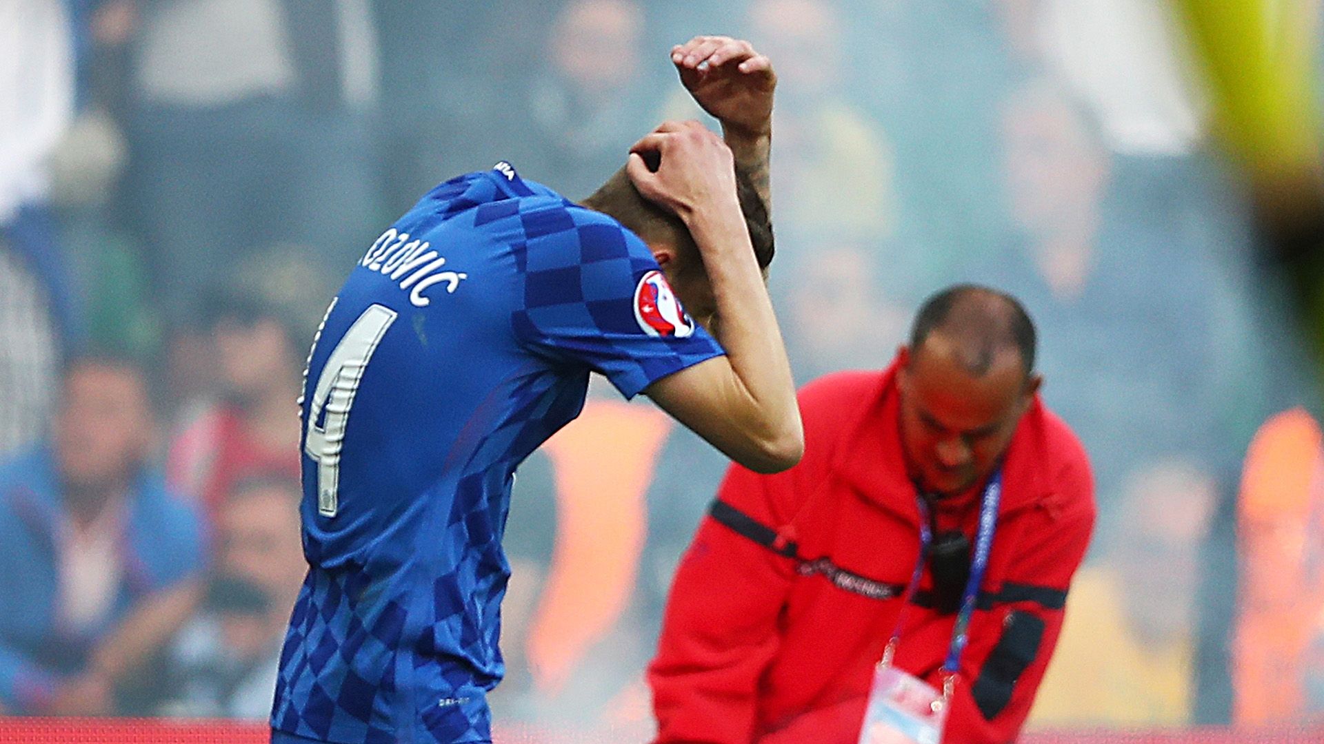 Croatia Crowd Trouble Euro 2016 Group D Czech Republic