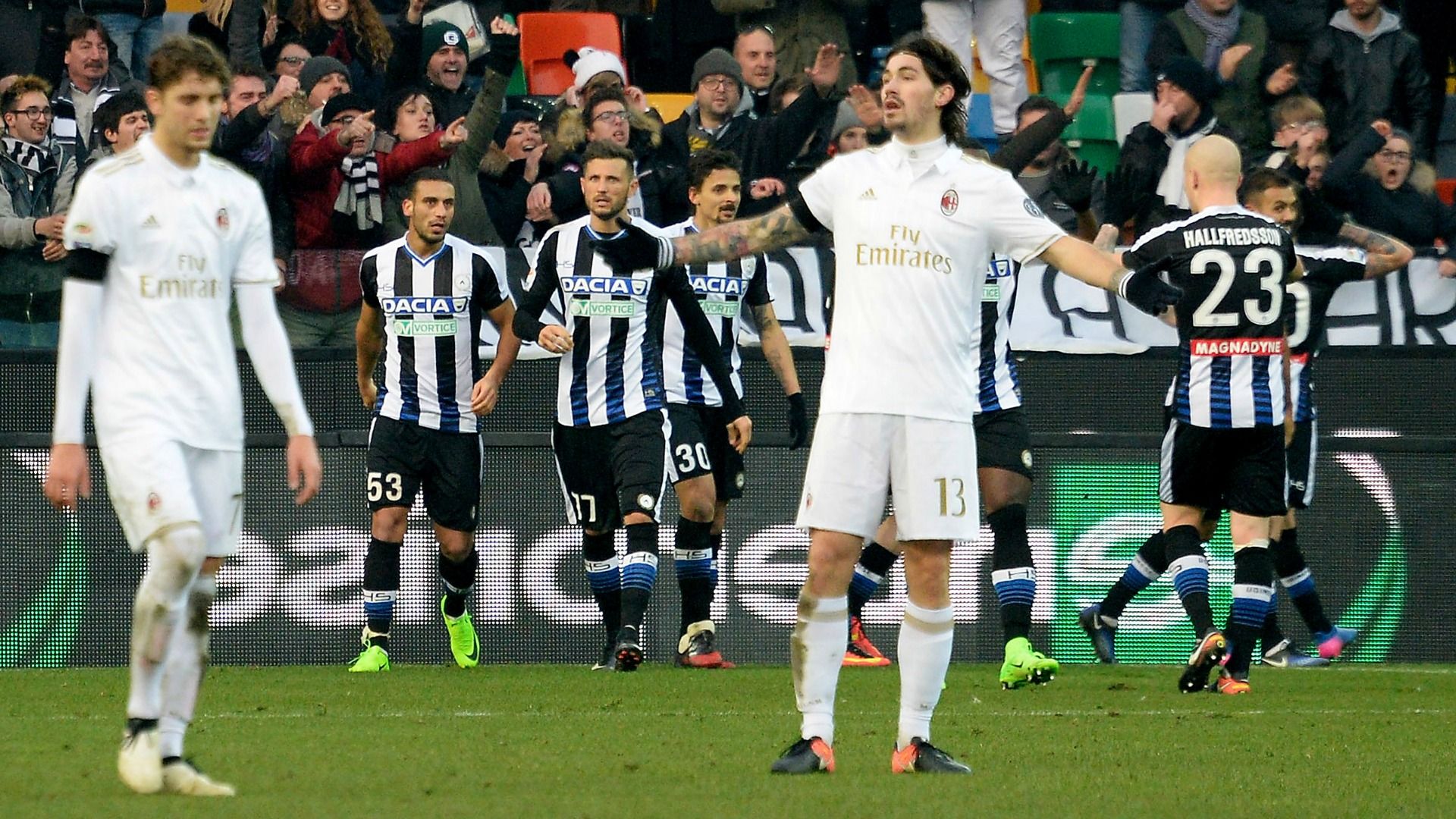 Romagnoli Udinese Milan