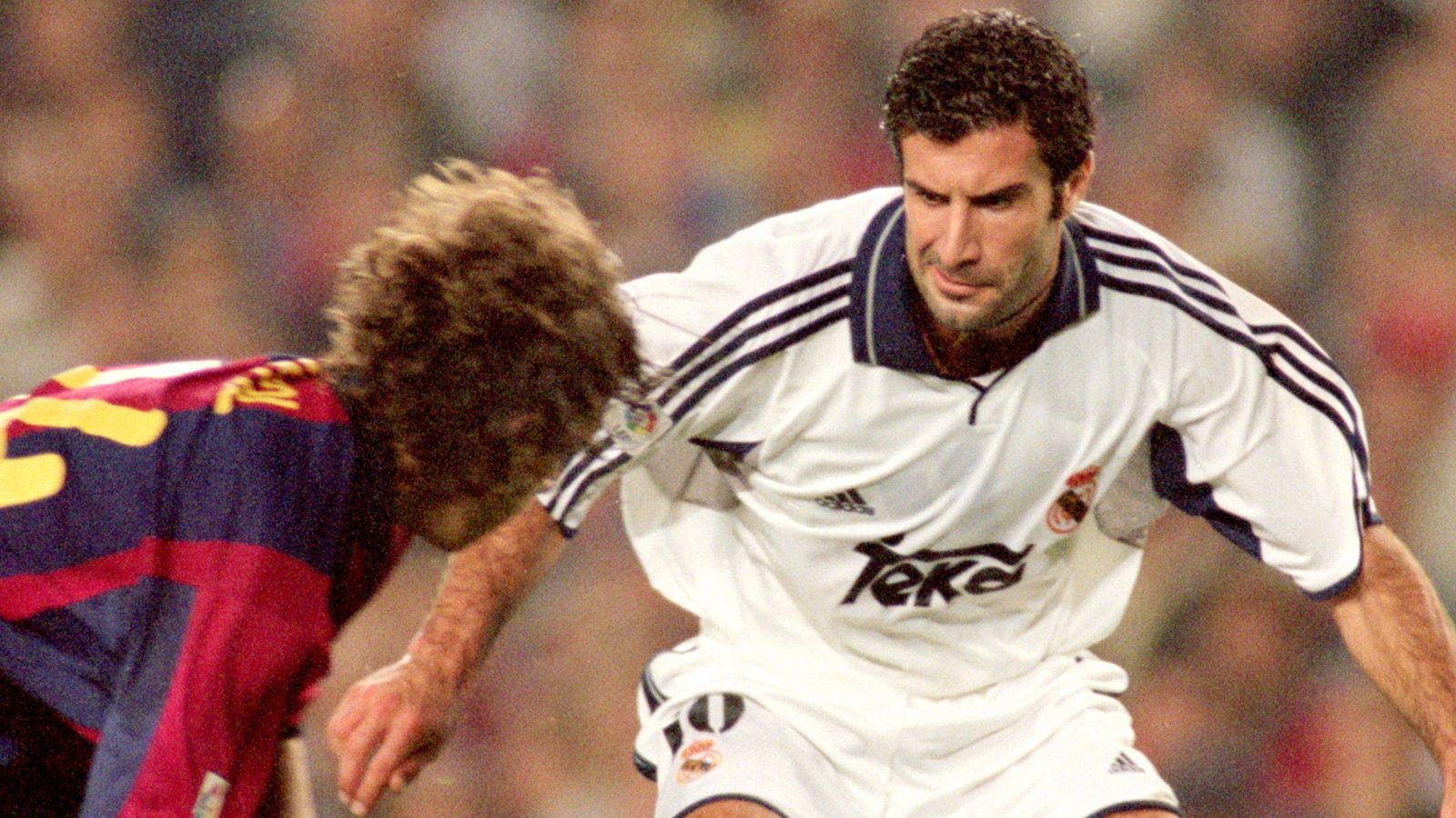 carles puyol luis Figo 20 aniversario regreso Camp Nou Barcelona Real Madrid 2000