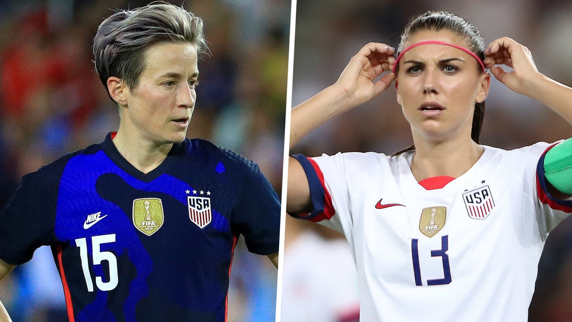 Megan Rapinoe Alex Morgan GFX