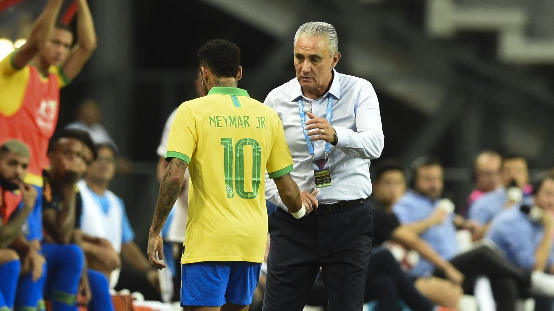 Neymar, Tite, Brazil