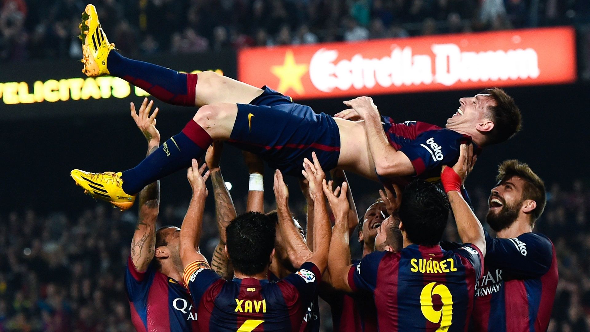 Lionel Messi. Barcelona vs Sevilla, 2014.