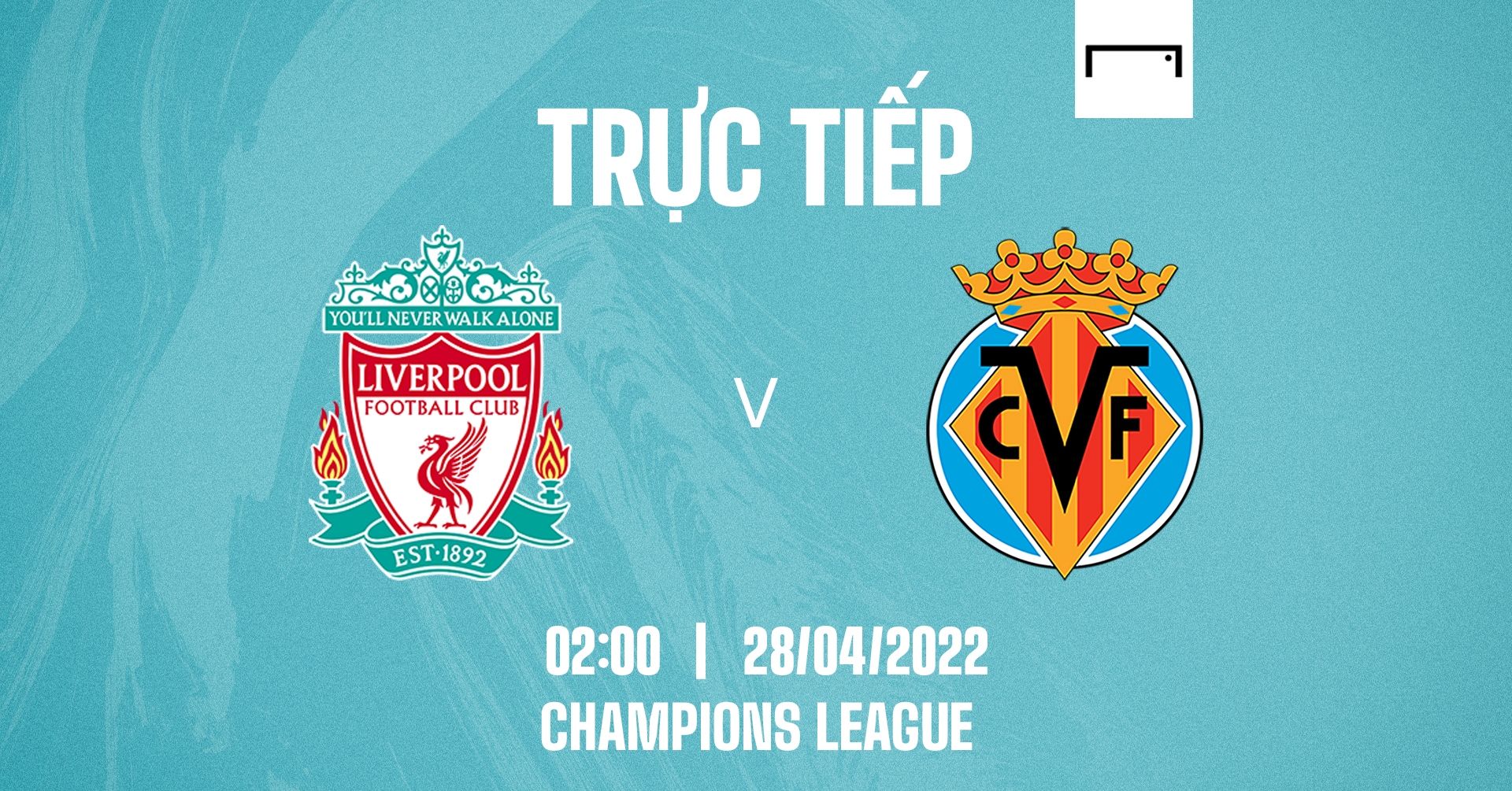 Live Liverpool vs Villarreal Champions League 2021/22 GFX
