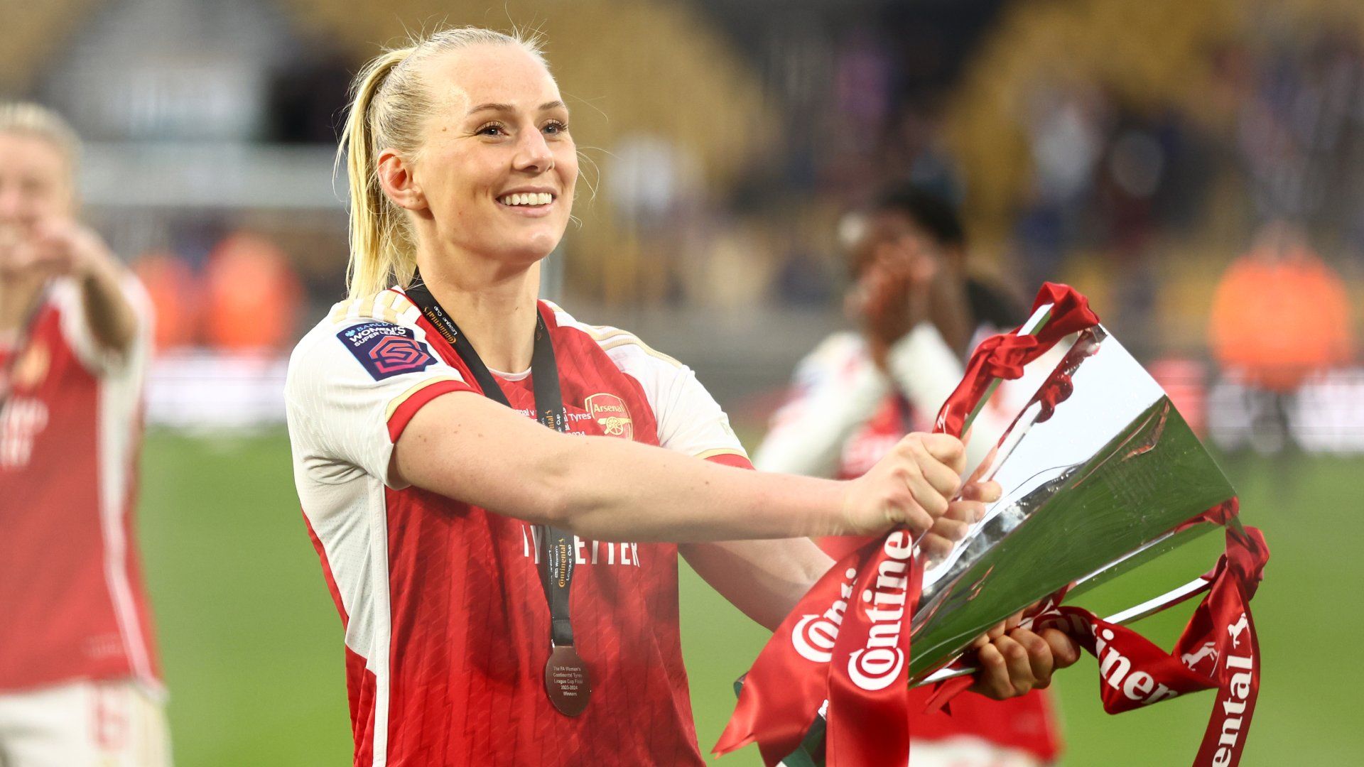 Stina Blackstenius Arsenal Conti Cup 2023-24