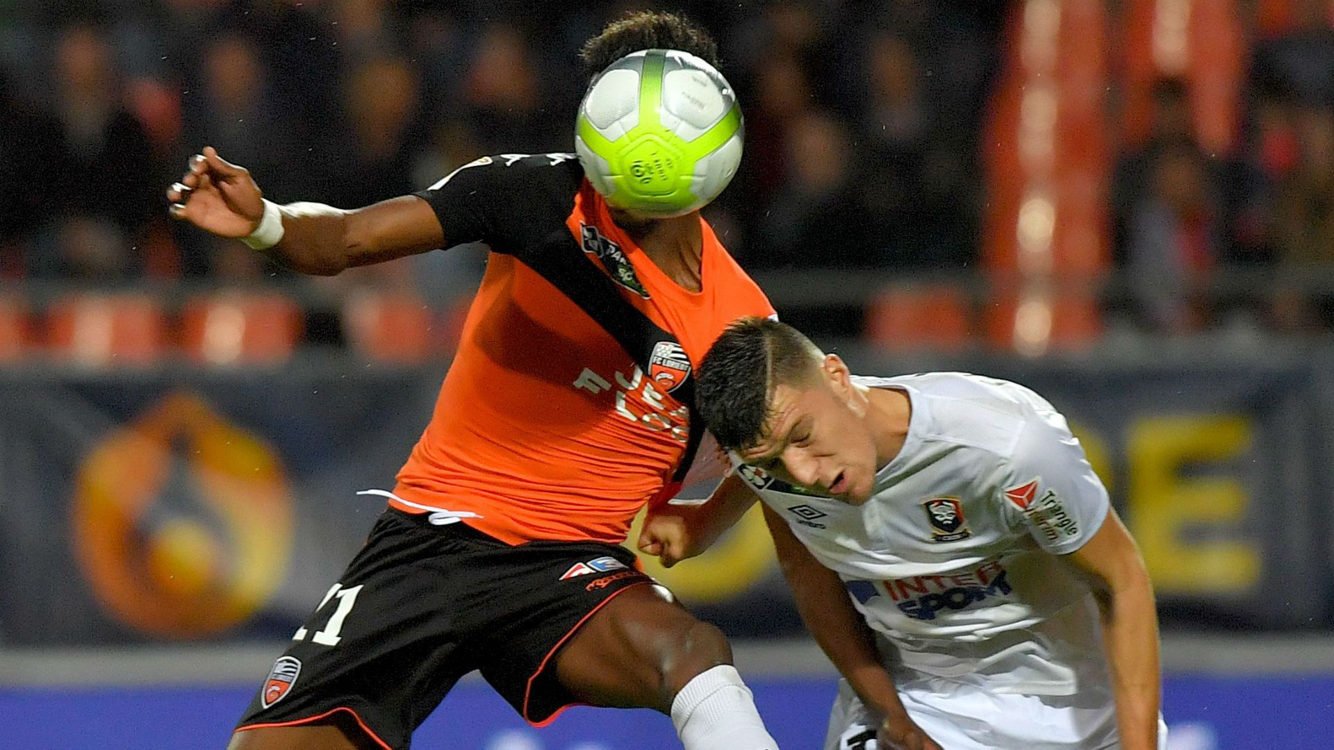 Frederic Guilbert Faiz Selemani Lorient Caen Coupe de la Ligue 24102017