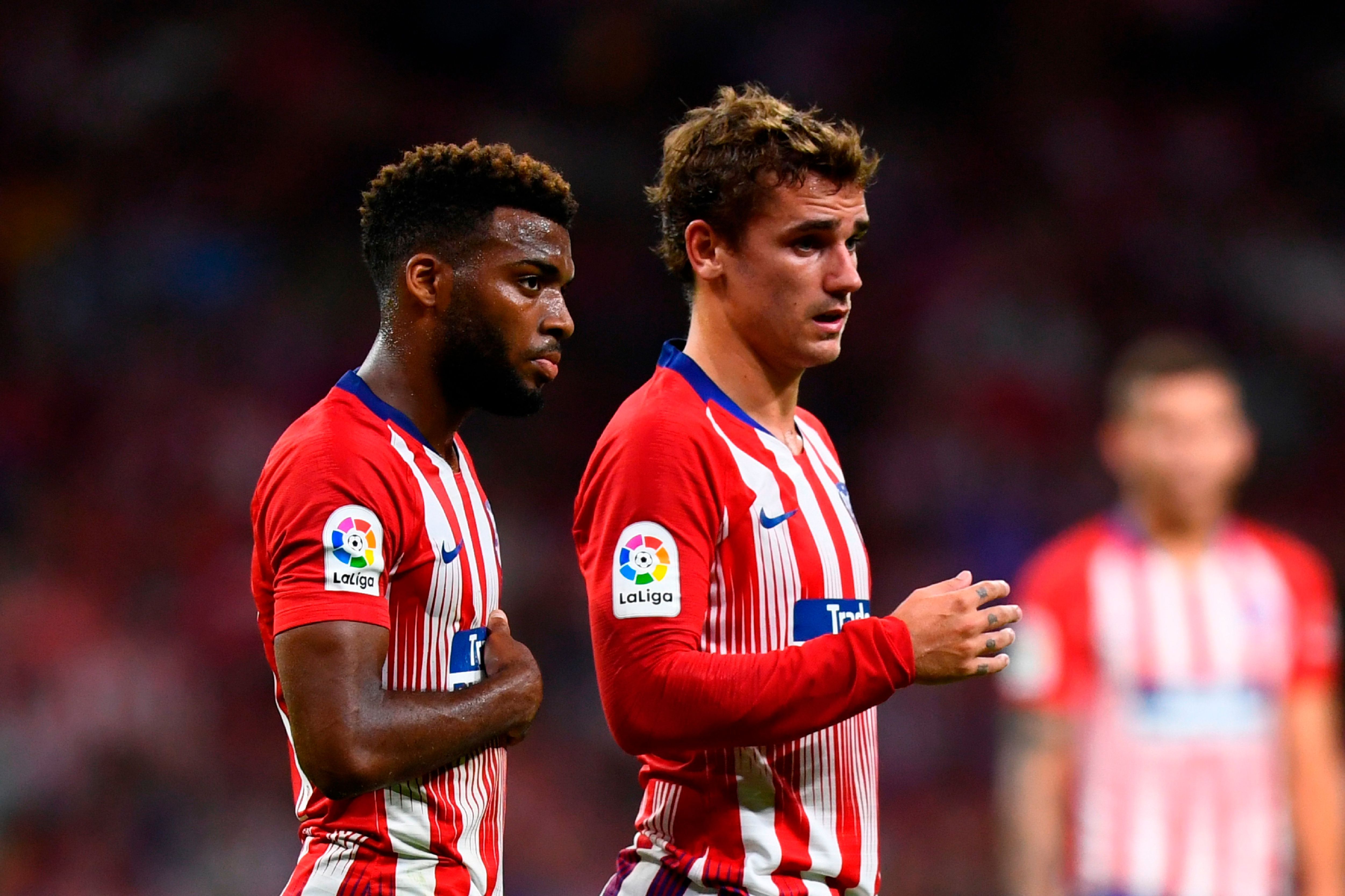 GRIEZMANN LEMAR ATLETICO MADRID HUESCA LALIGA