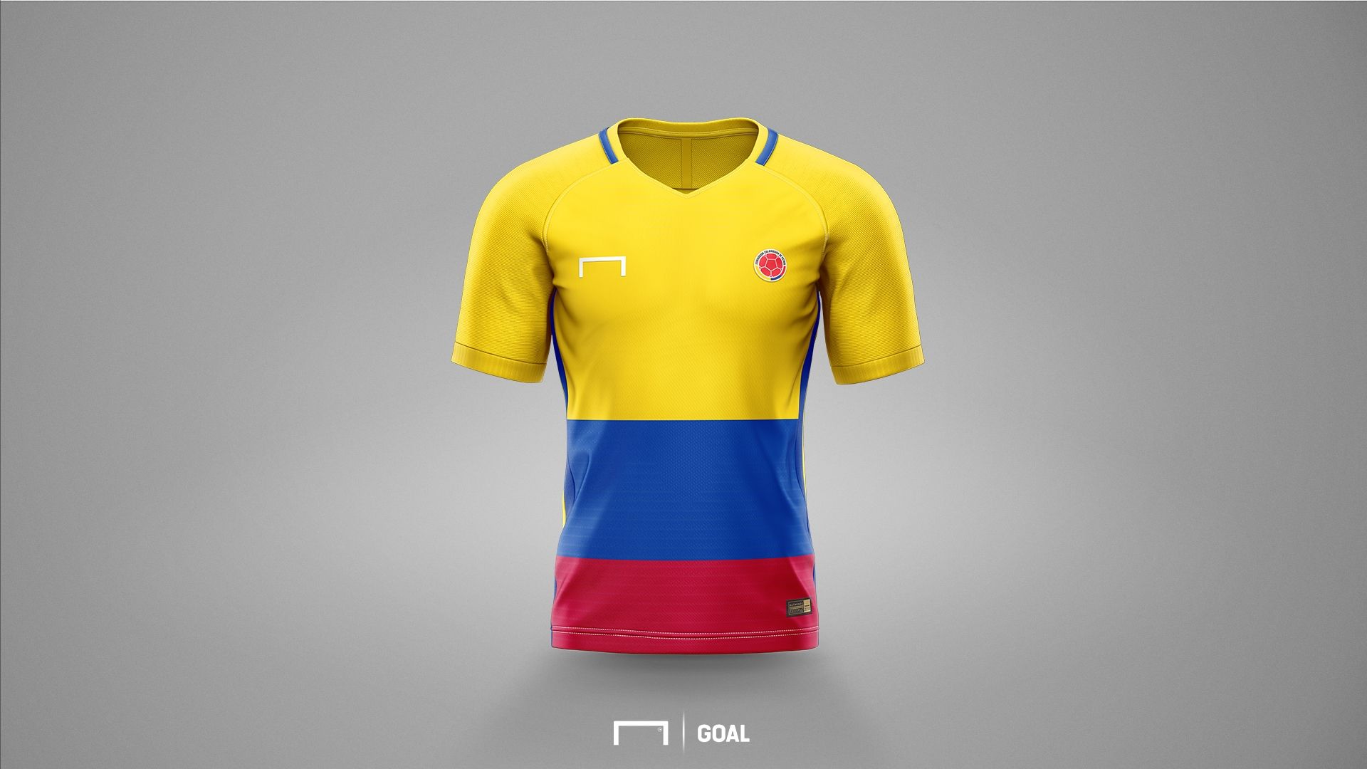 Uniforme bandera Colombia