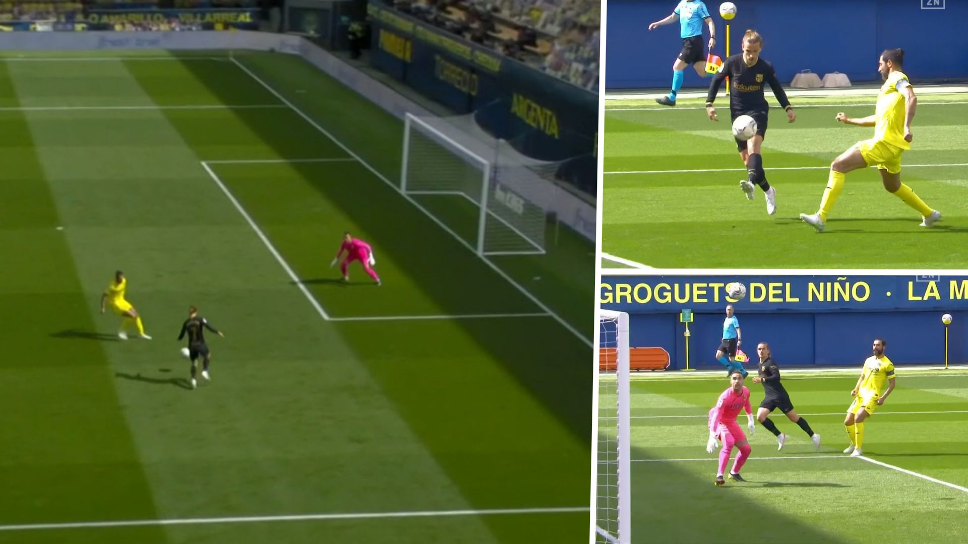 gfx Villarreal Barcelona Griezmann goal 25042021