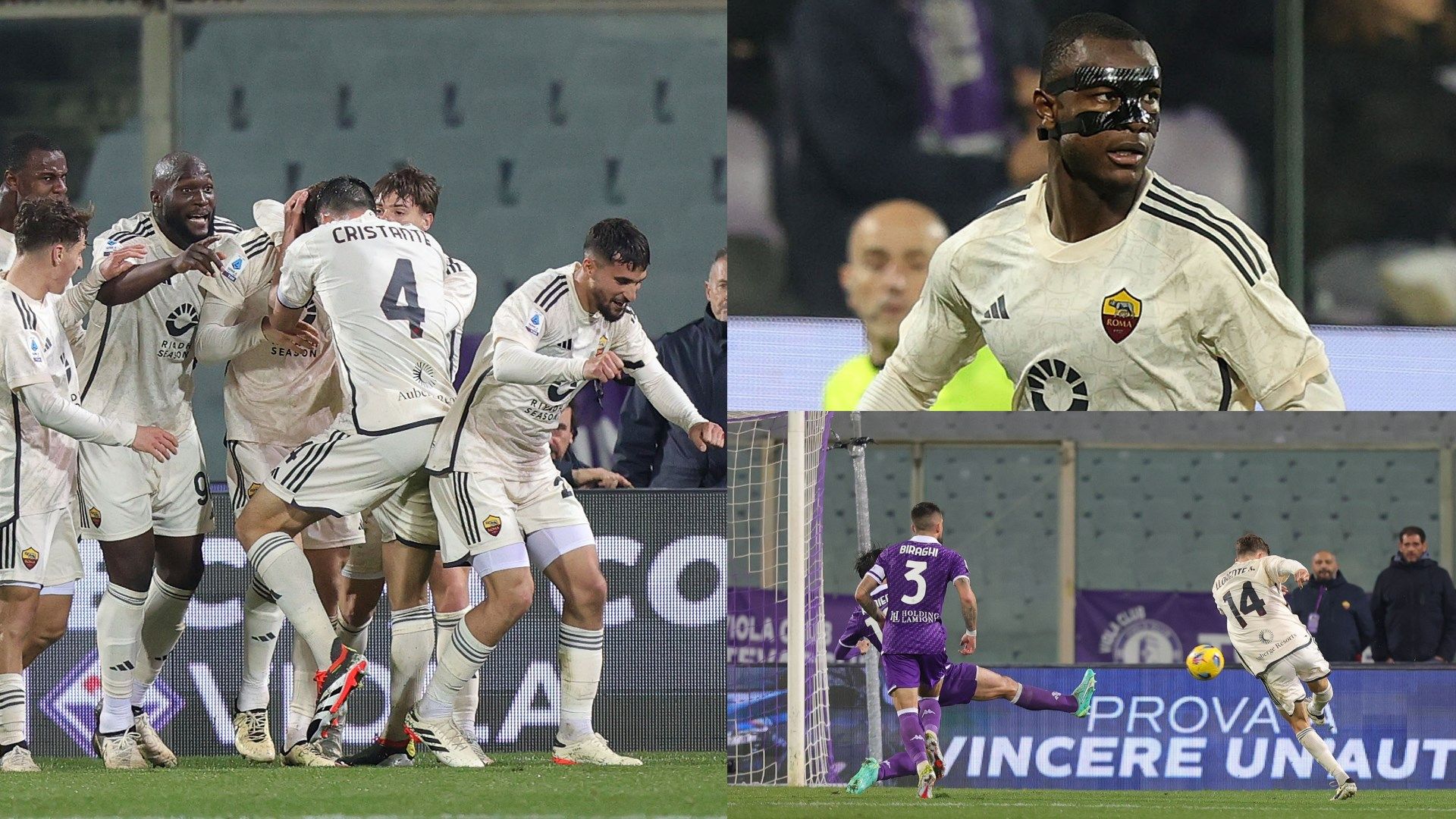 Llorente Ndicka Fiorentina Roma 11032024