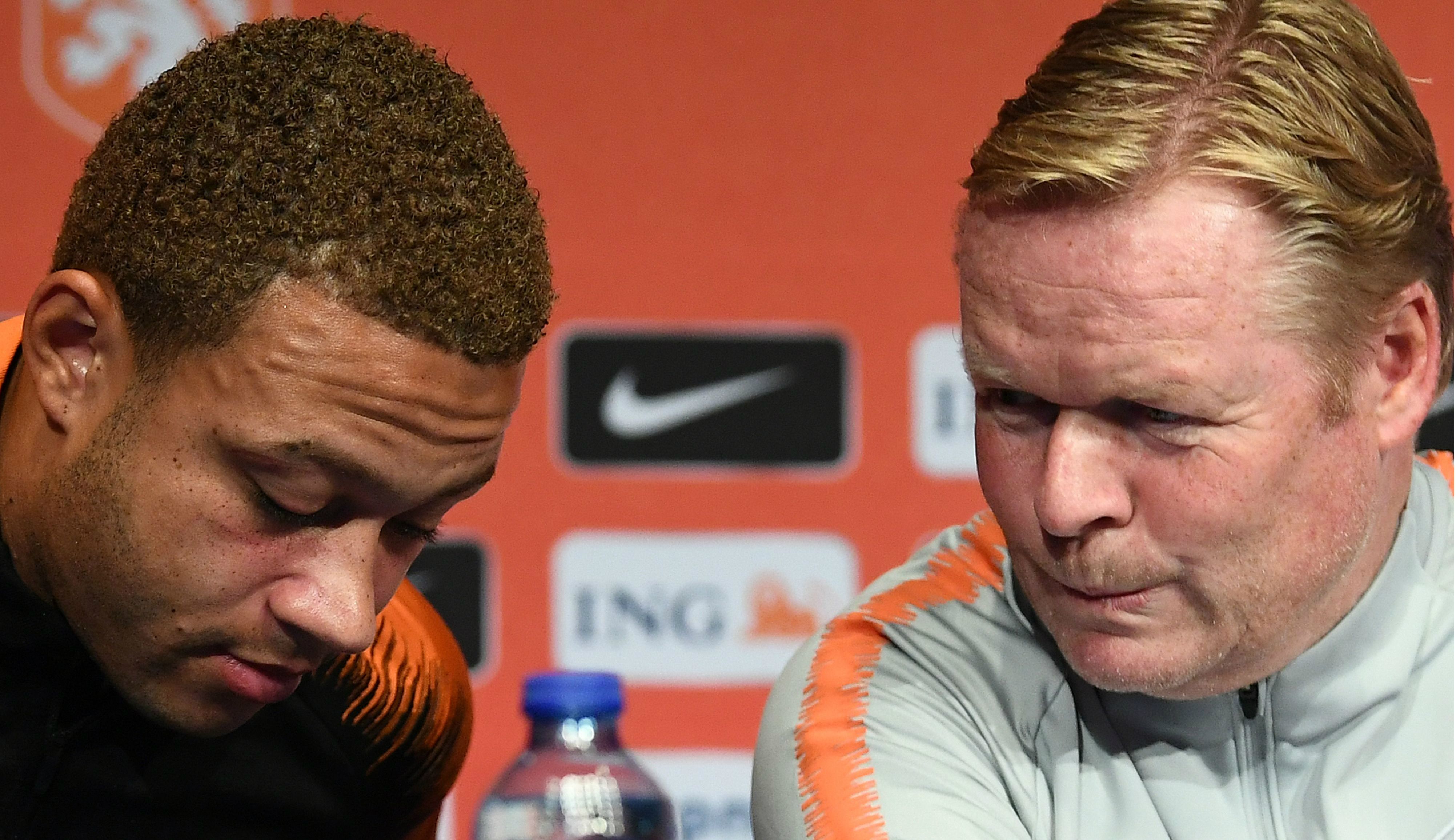 Memphis Depay Ronald Koeman