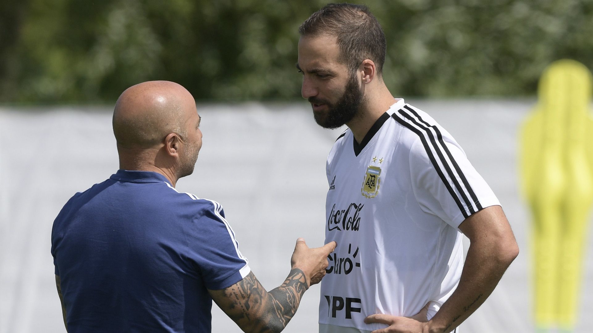Sampaoli Higuain Argentina WC 12062018