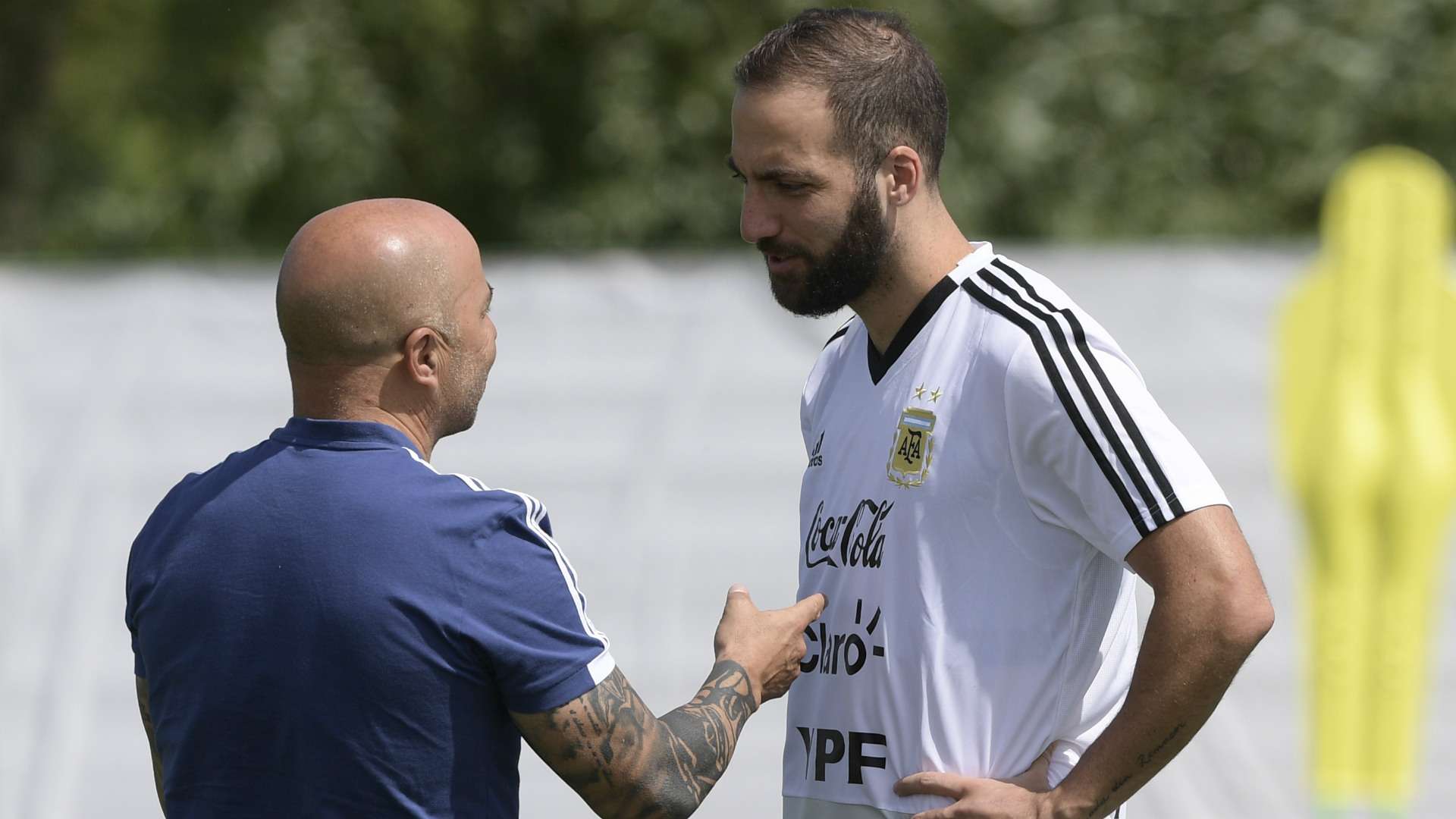 Sampaoli Higuain Argentina WC 12062018