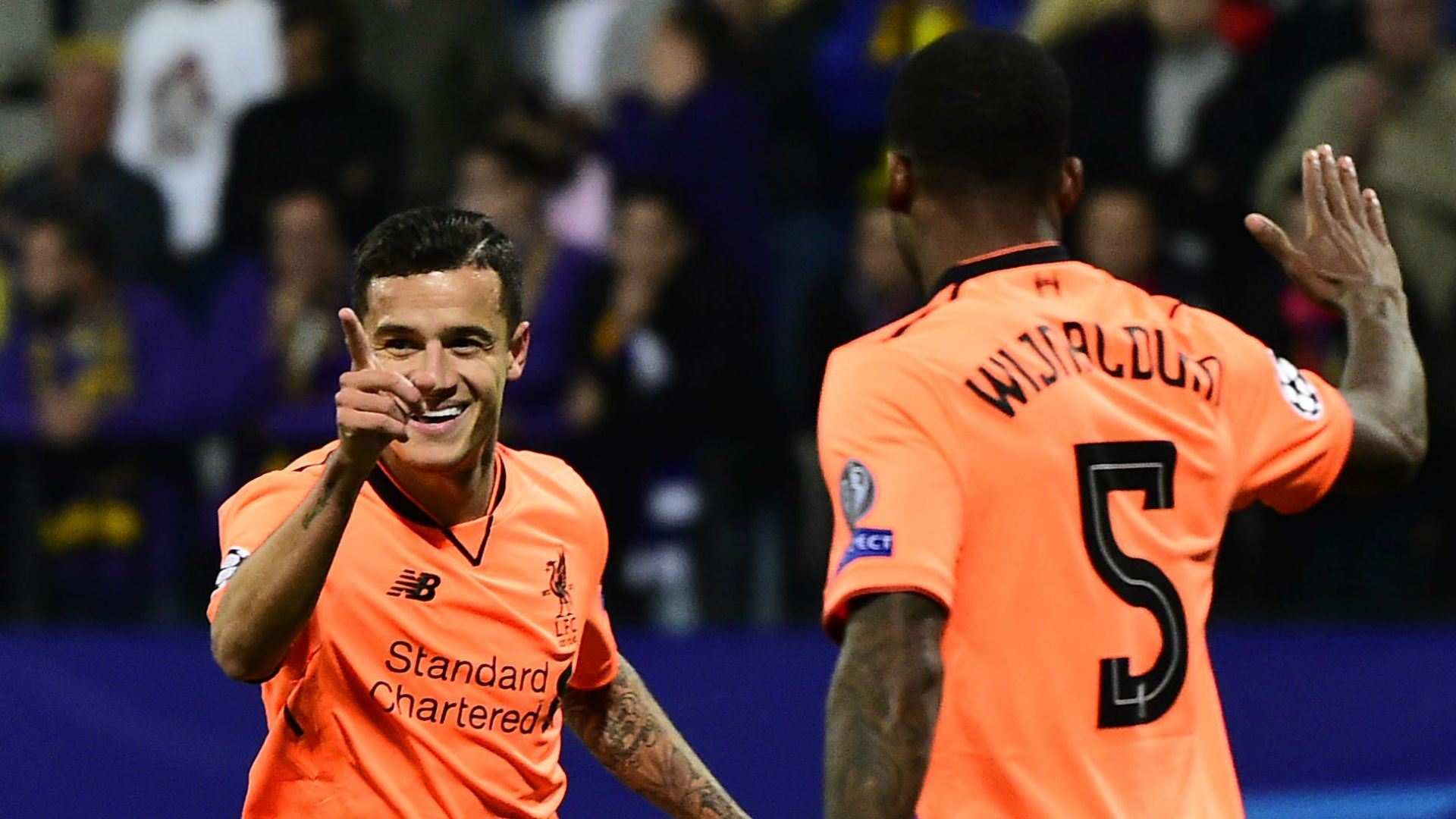 Philippe Coutinho Gini Wijnaldum Liverpool