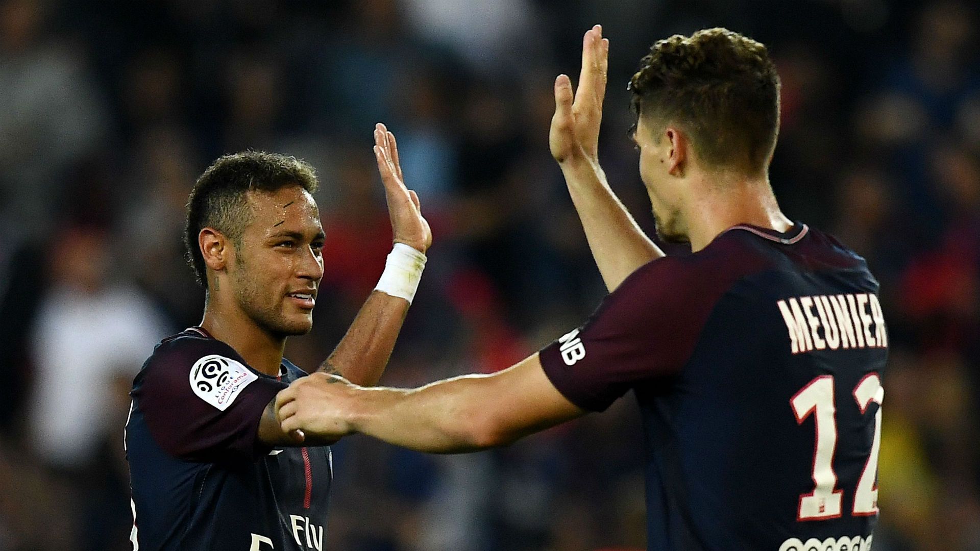 Thomas Meunier Neymar PSG