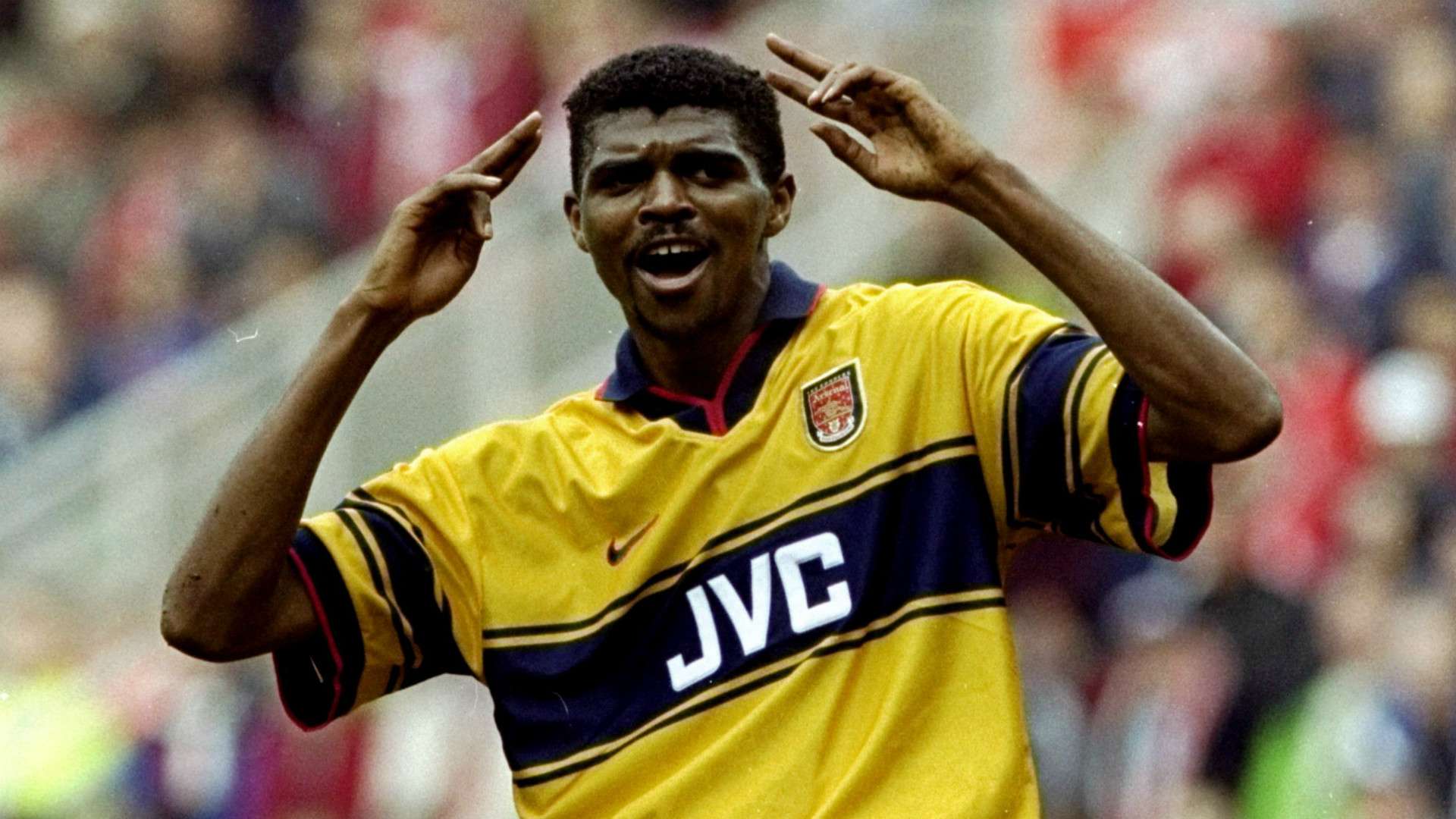 ARSENAL GOALSCORER Nwankwo Kanu