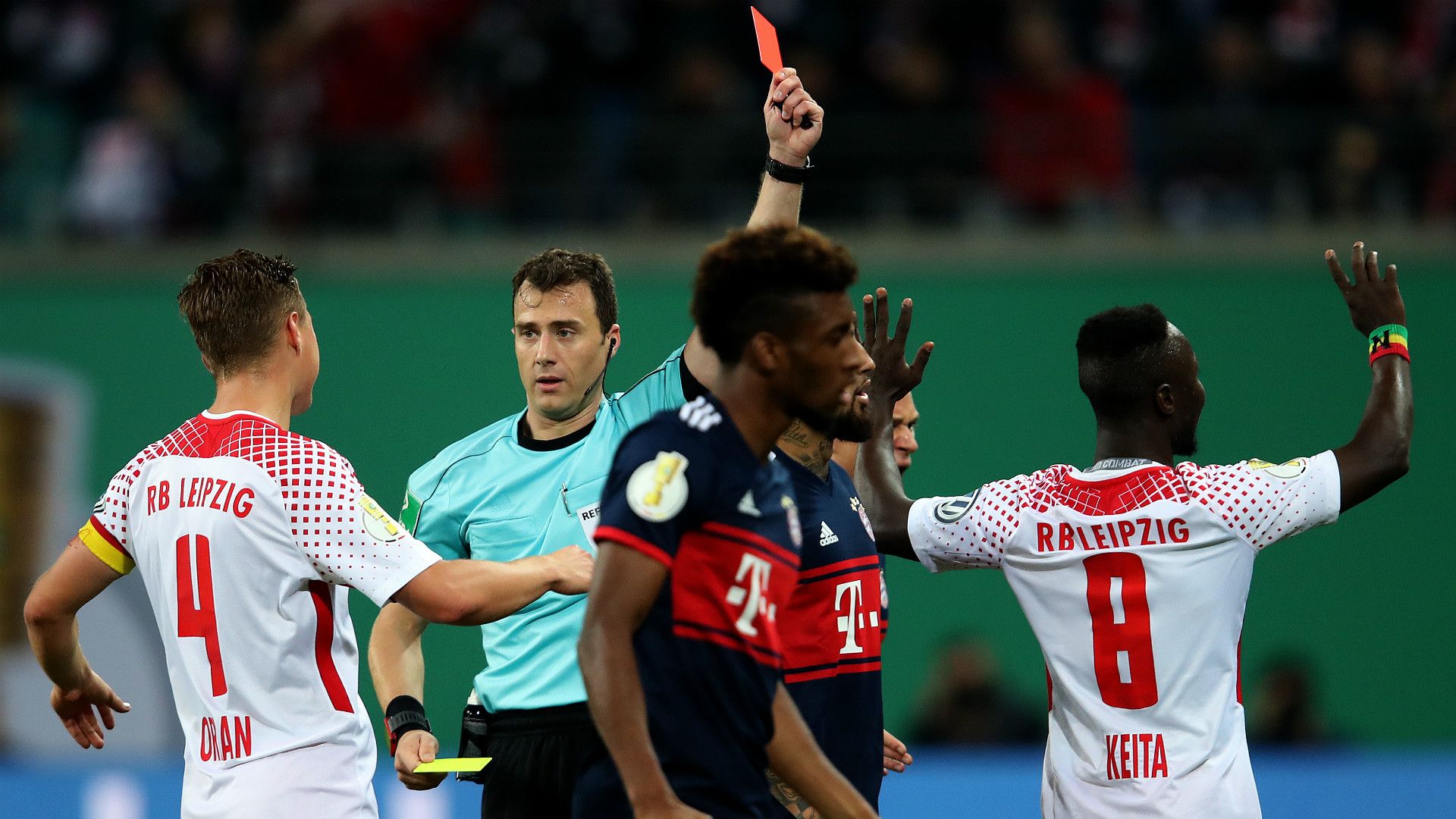 NABY KEITA LEIPZIG GERMAN CUP DFB POKAL 25102017