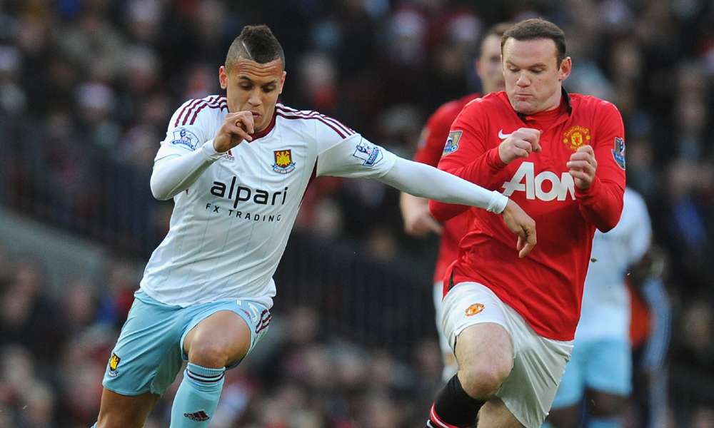 Wayne Rooney Ravel Morrison Manchester United West Ham United Premier League