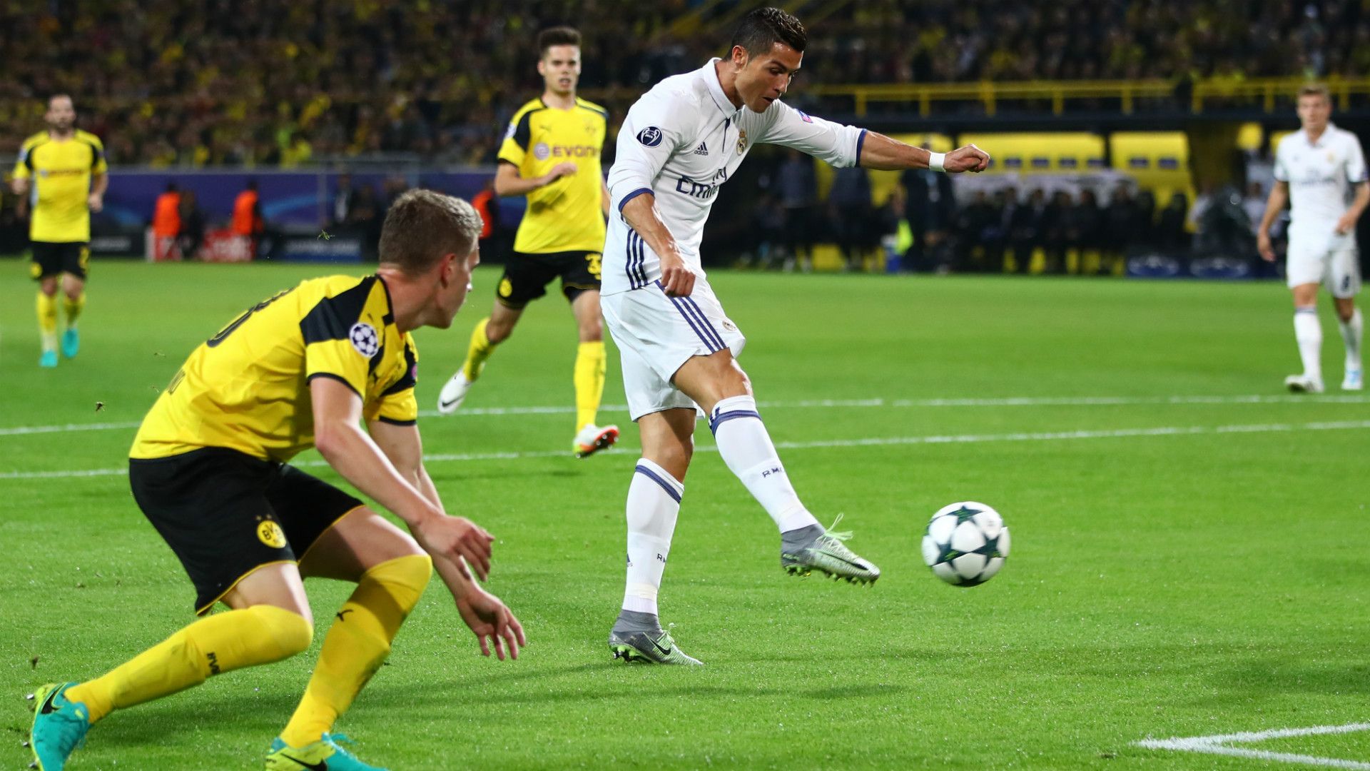 Cristiano Ronaldo Borussia Dortmund Real Madrid Champions League 27092016