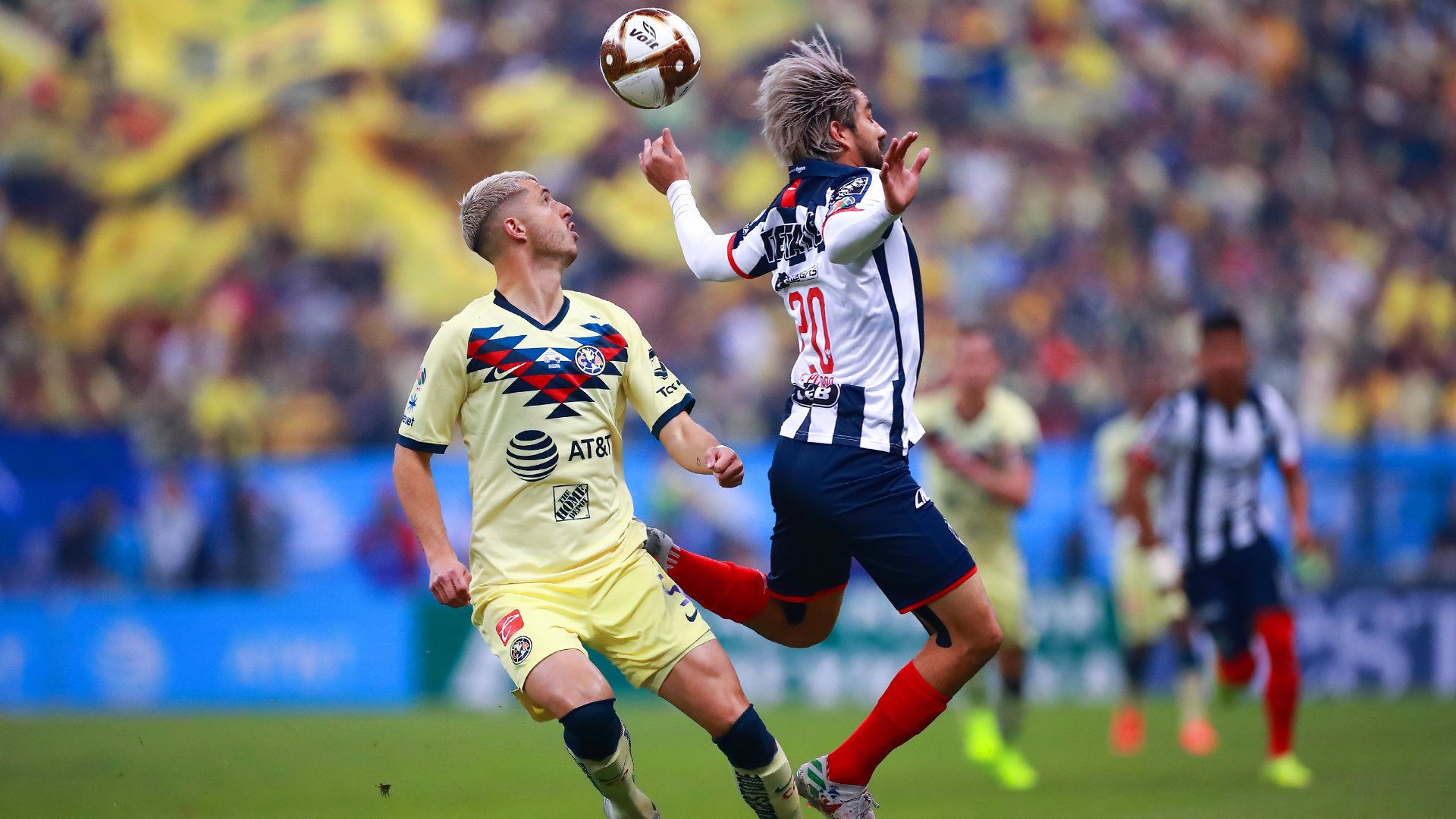 Rodolfo Pizarro Guido Rodríguez América vs Monterrey Apertura 2019