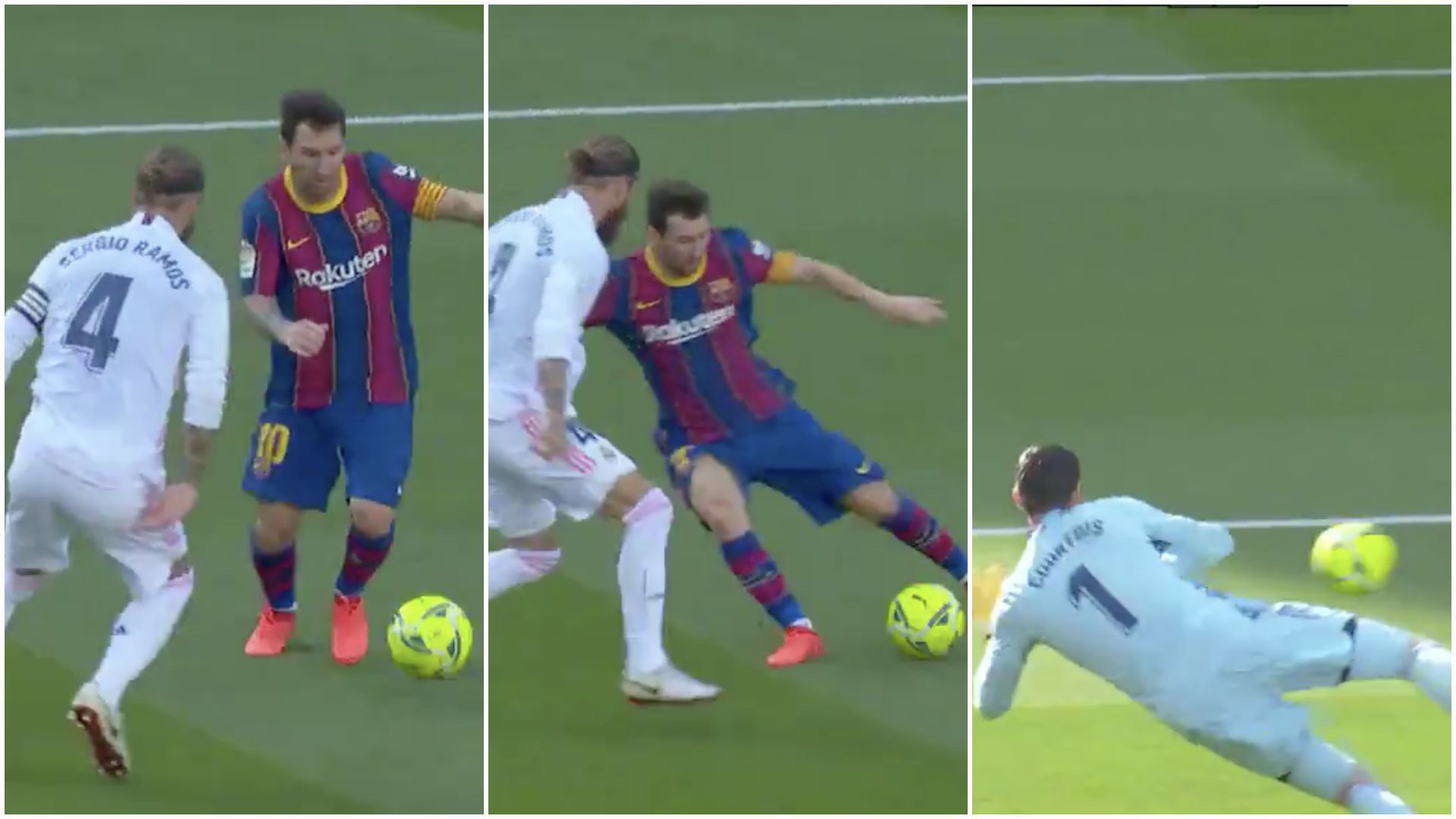 messi sergio ramos barcelona real madrid