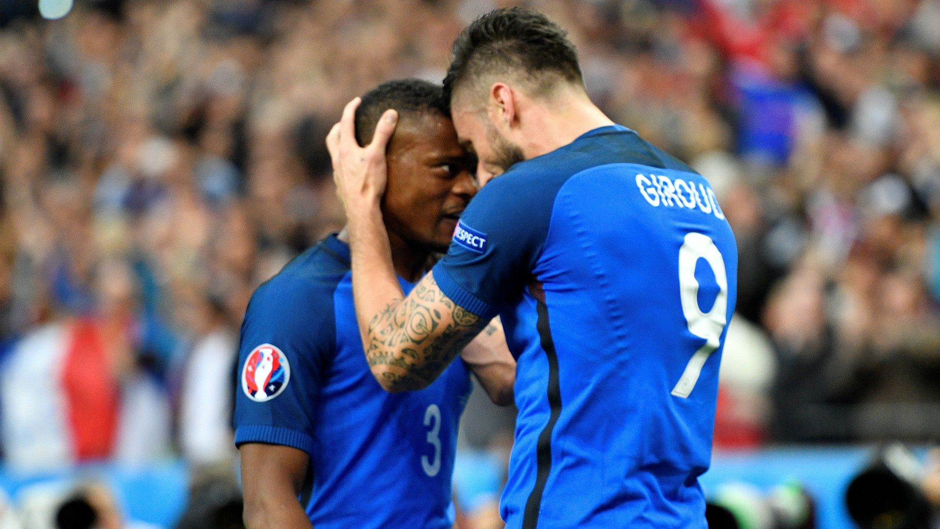 Patrice Evra Olivier GIroud France