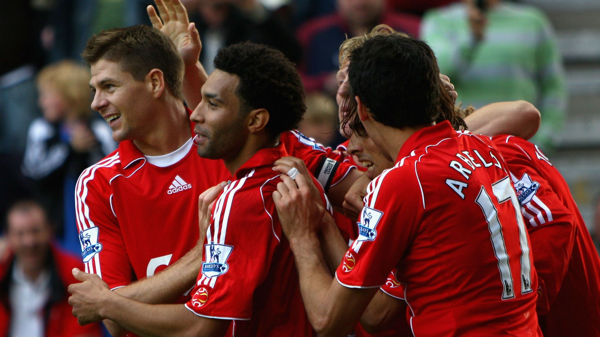 steven gerrard jermain pennant - liverpool 2007