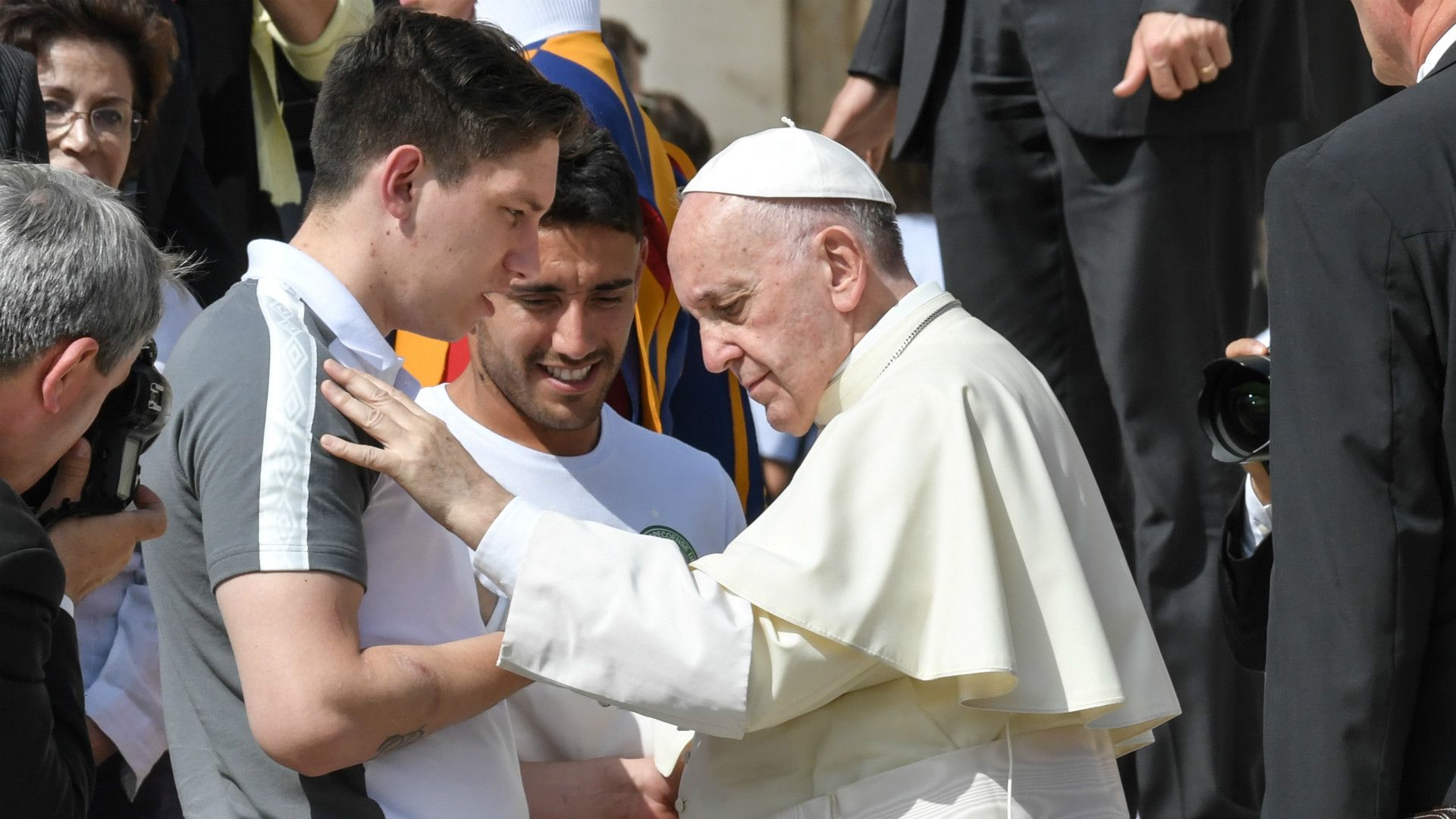 Ruschel - Follmann - Papa Francisco - 30/08/2017