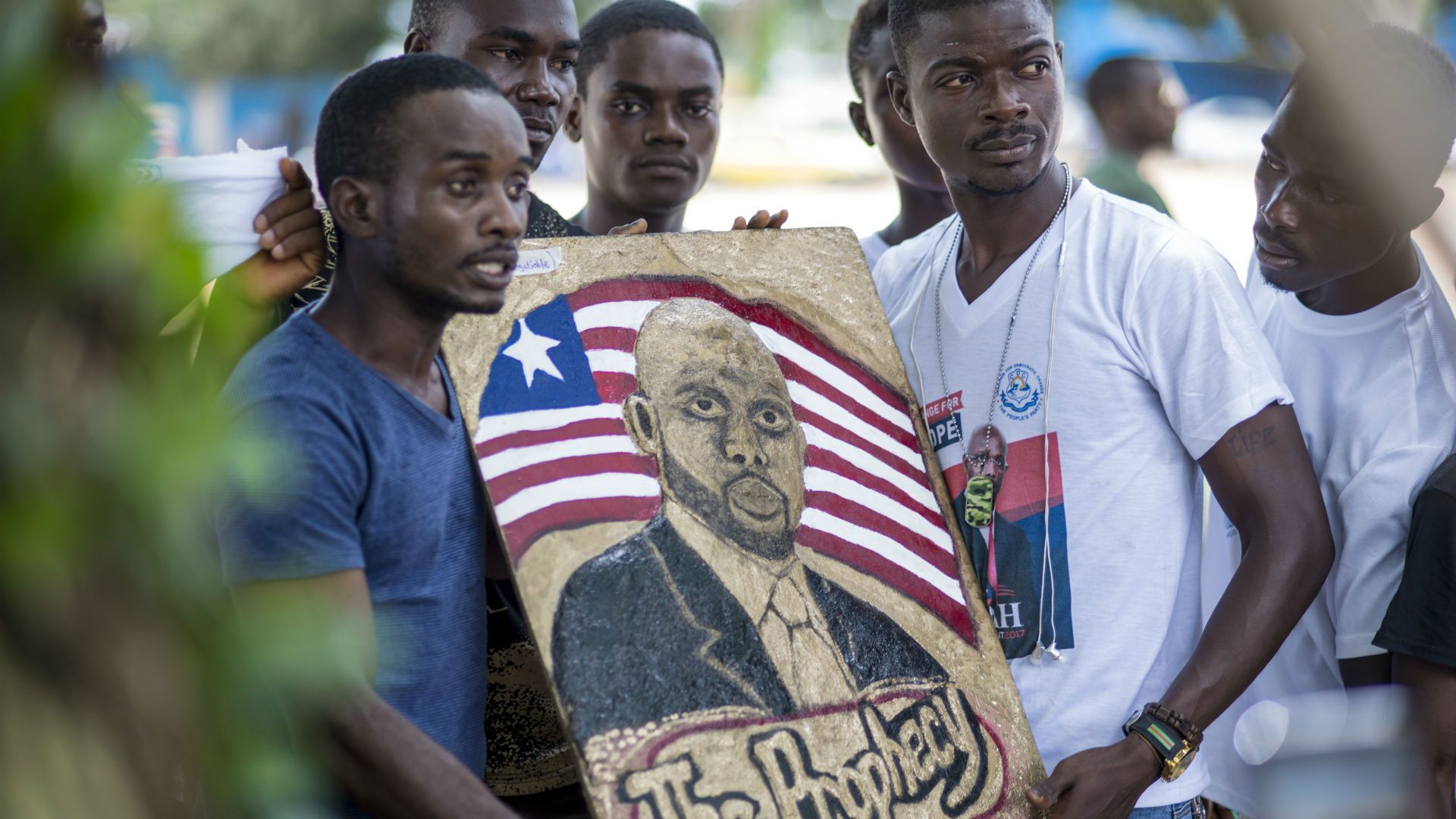 George Weah Liberia election