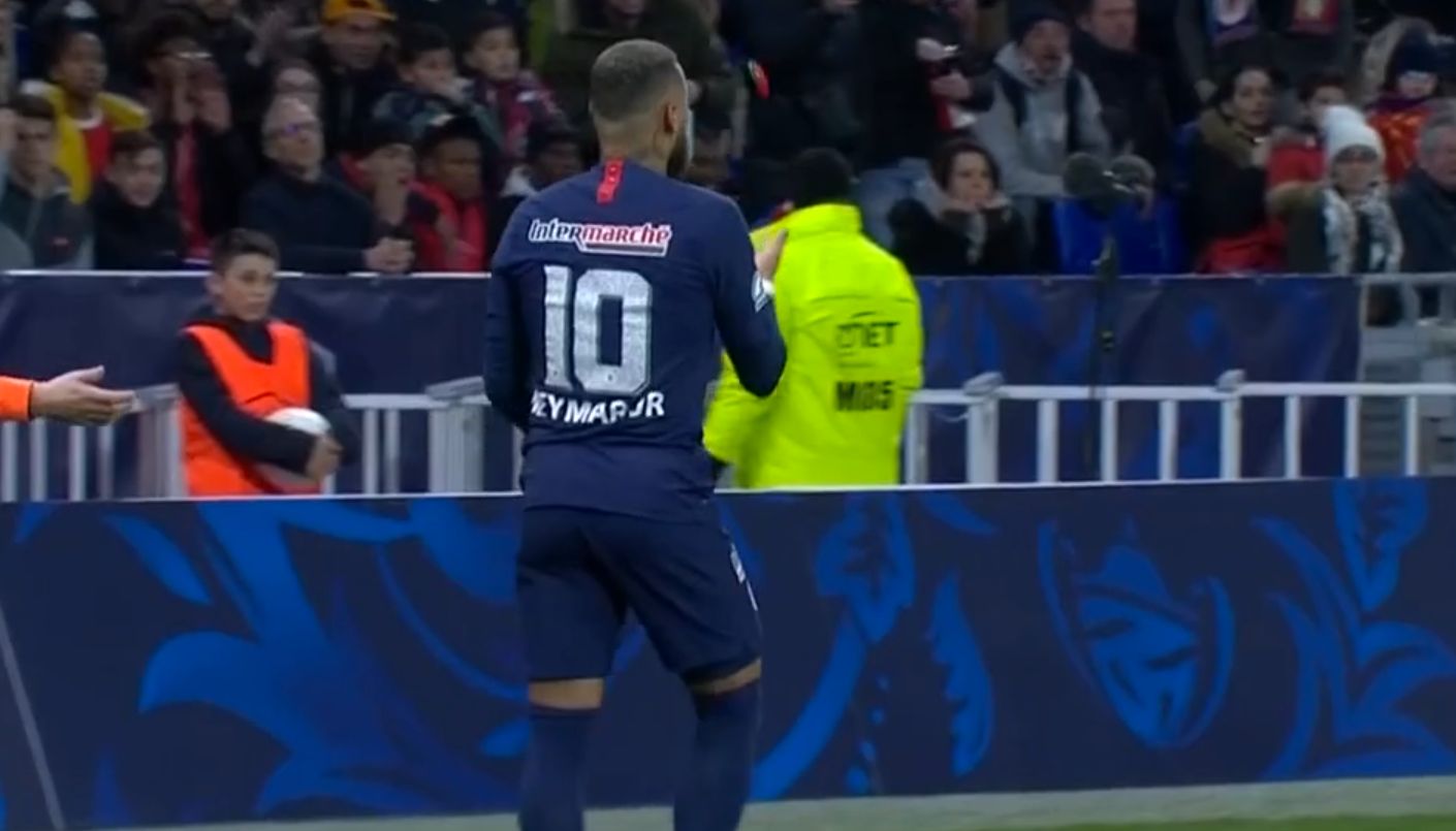 Neymar PSG Lyon 2020